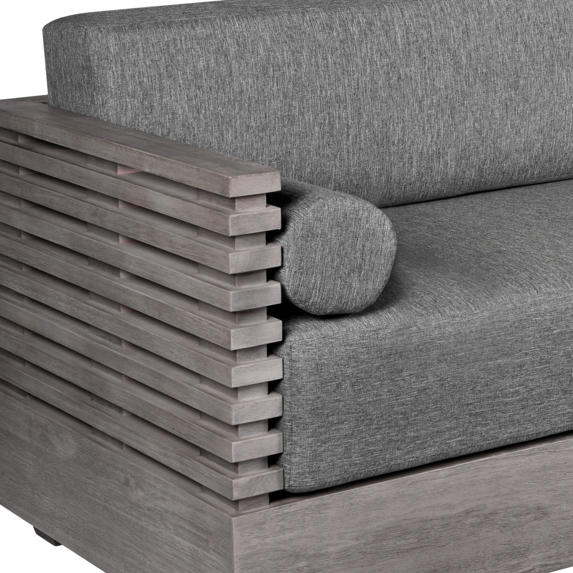 Armen Living LCVISOEUCGRY Patio-Sofas-Daybeds - View #5