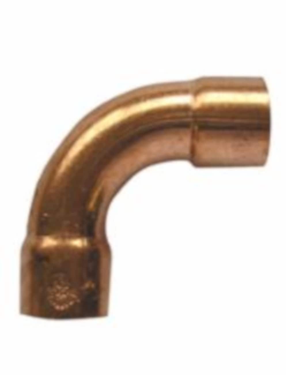  180823 Copper 90-degree Short Radius Elbow, Actual: 5/8 In. Od Nominal: 1/2 In. Id