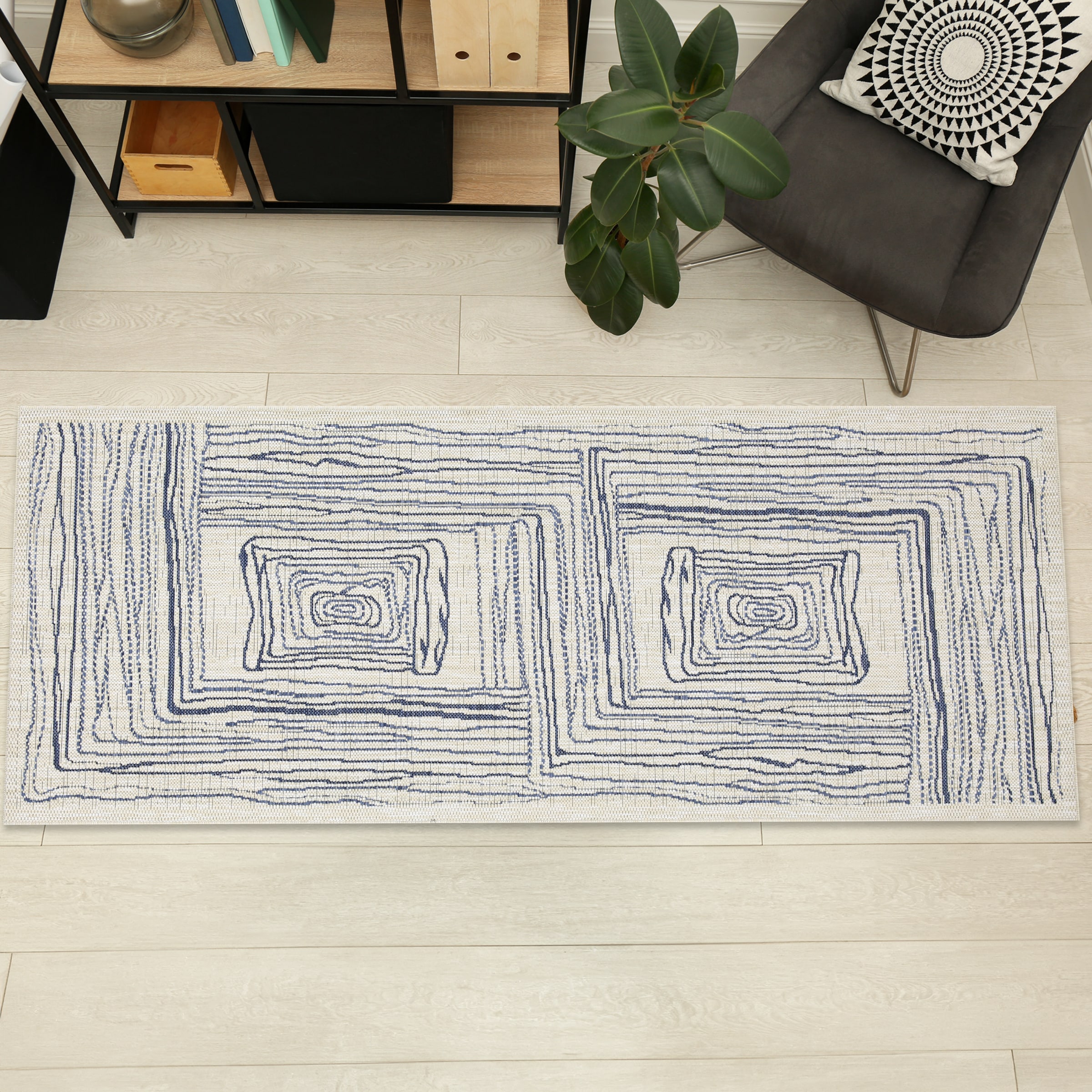 Playa Rug PLY-KAL-BLUE-2X8 rugs - View #6