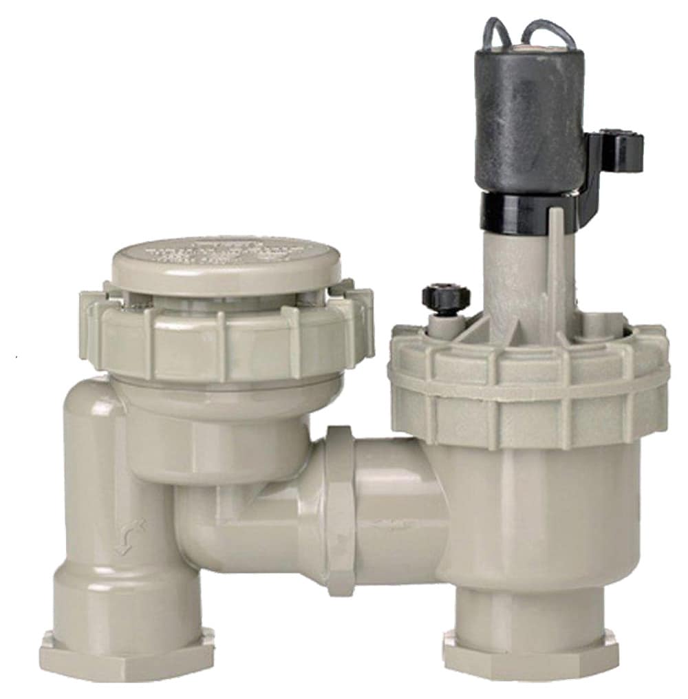 075ASVF - 3/4 in. Plastic Residential Anti-Siphon Irrigation Valve with  Flow Control - 3/4 in. FPT Threads