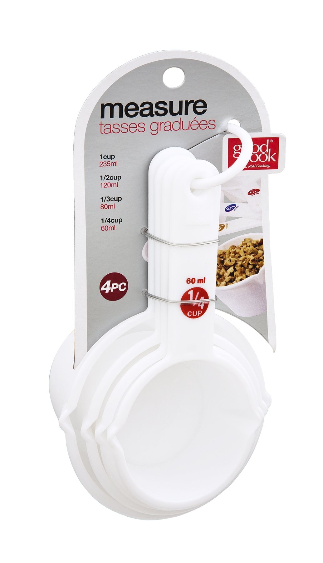 Good Books Measuring Cups White 4pc