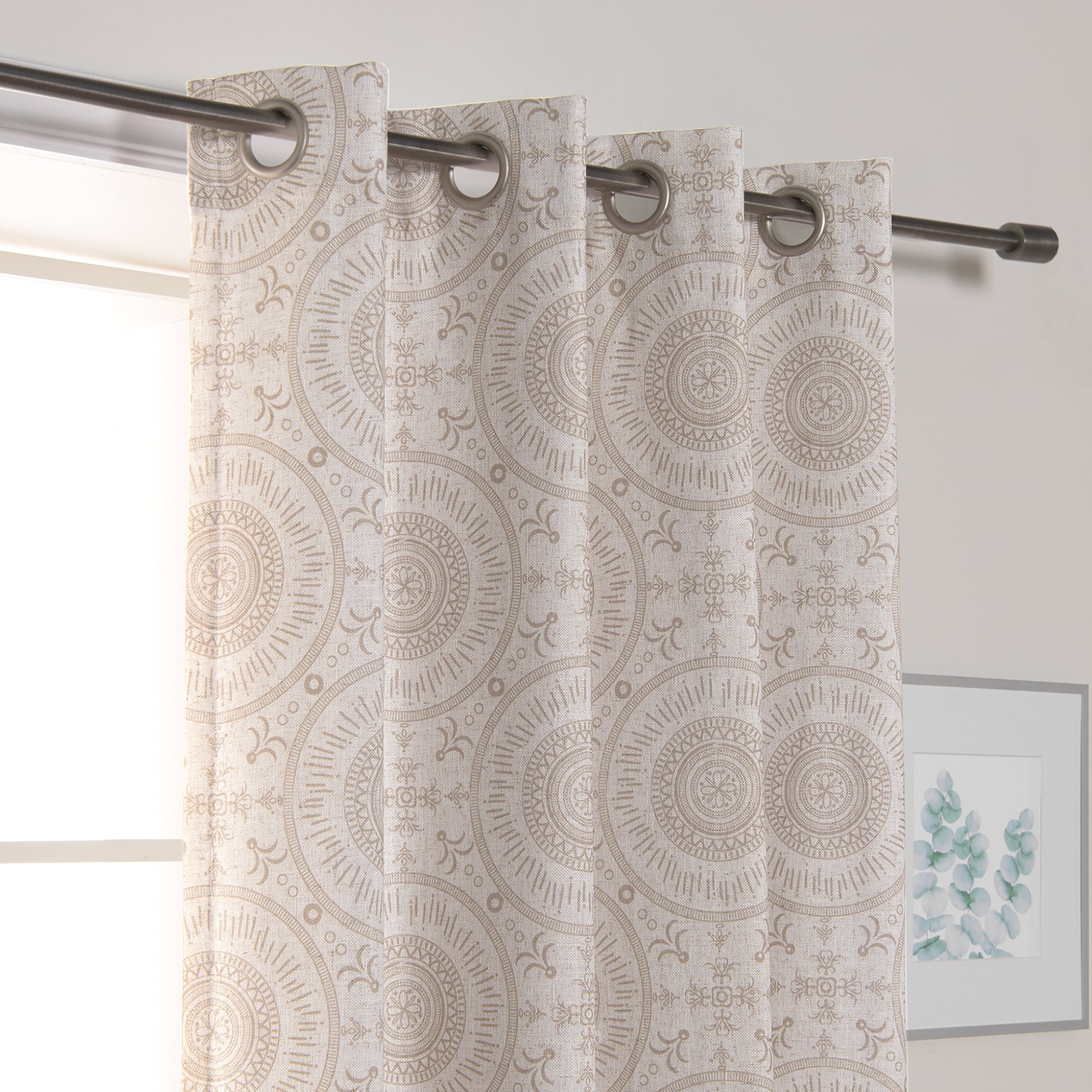 Best Home Fashion JC-18-MED03-84-BEIGE curtains - View #3