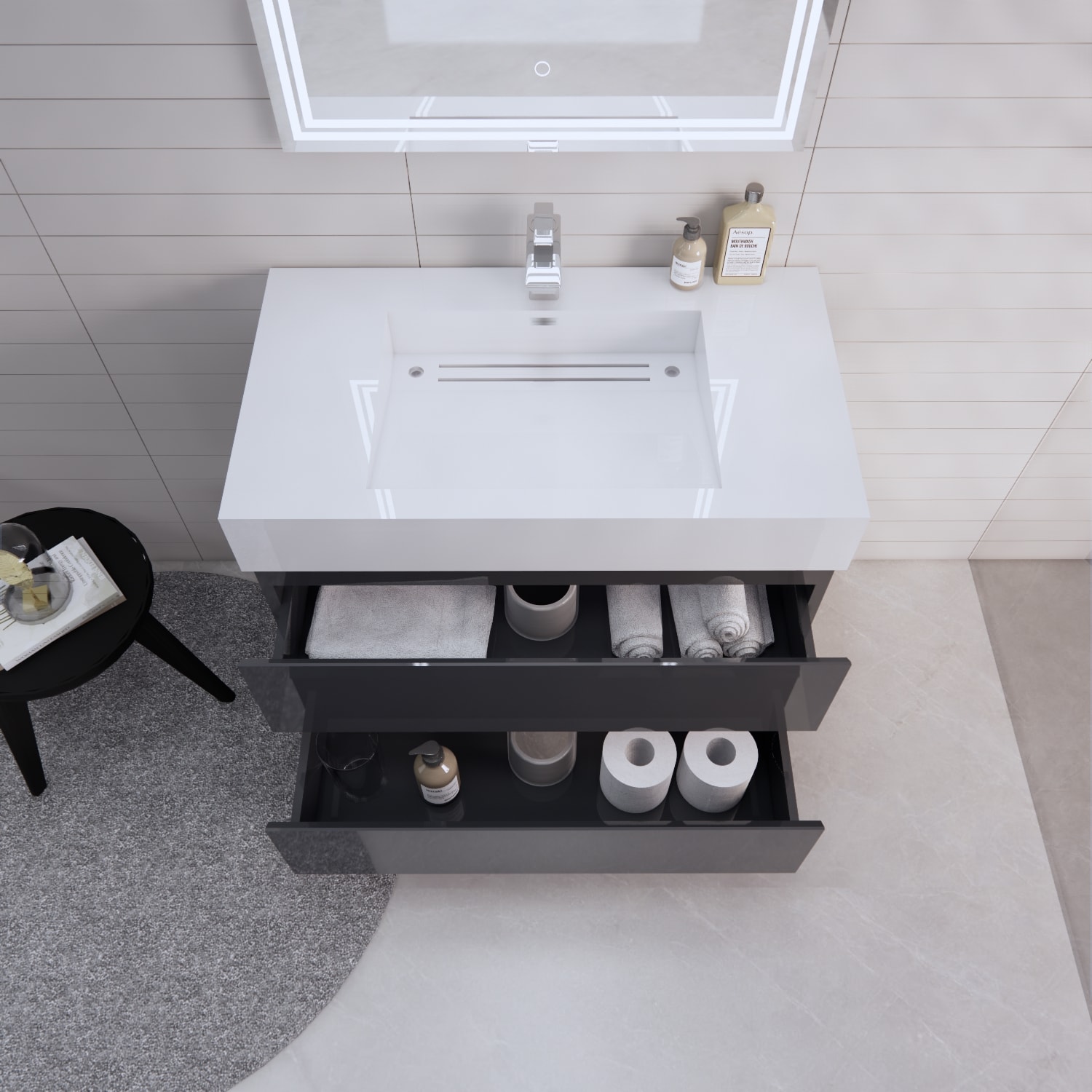 BV Better Vanity BTB-36-GR Bath-Vanity-Combo - View #5