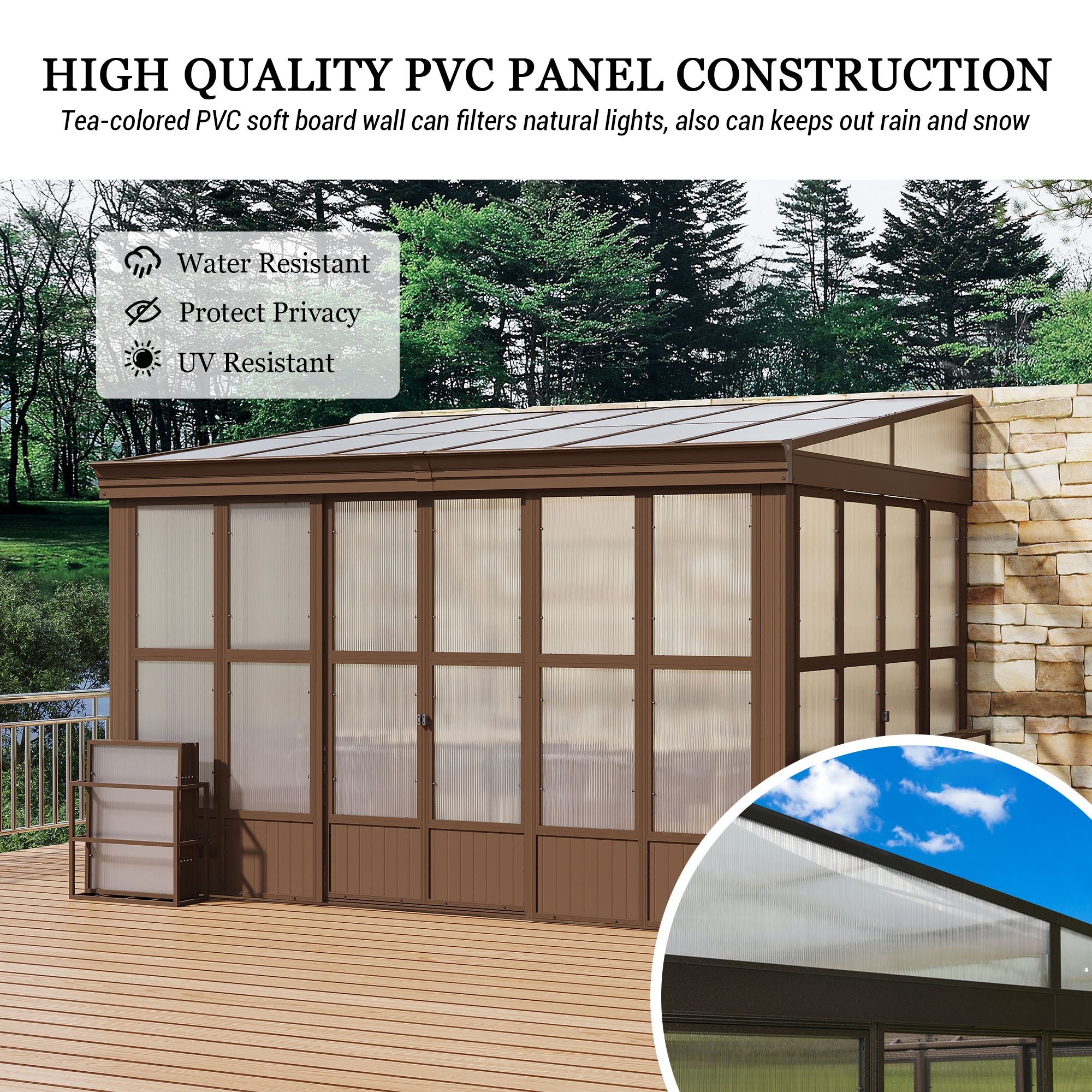 Mondawe MA-GHPS08 Wood-Resin-Gazebos - View #7