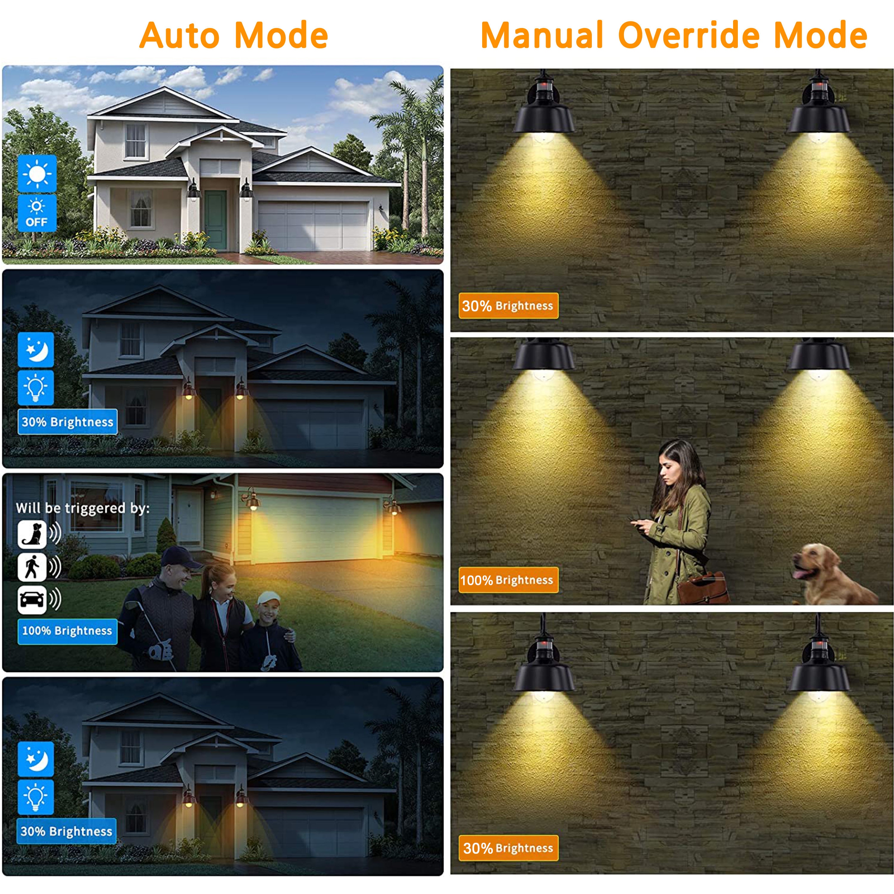 C Cattleya CA2313-2W Outdoor-Wall-Lighting - View #7