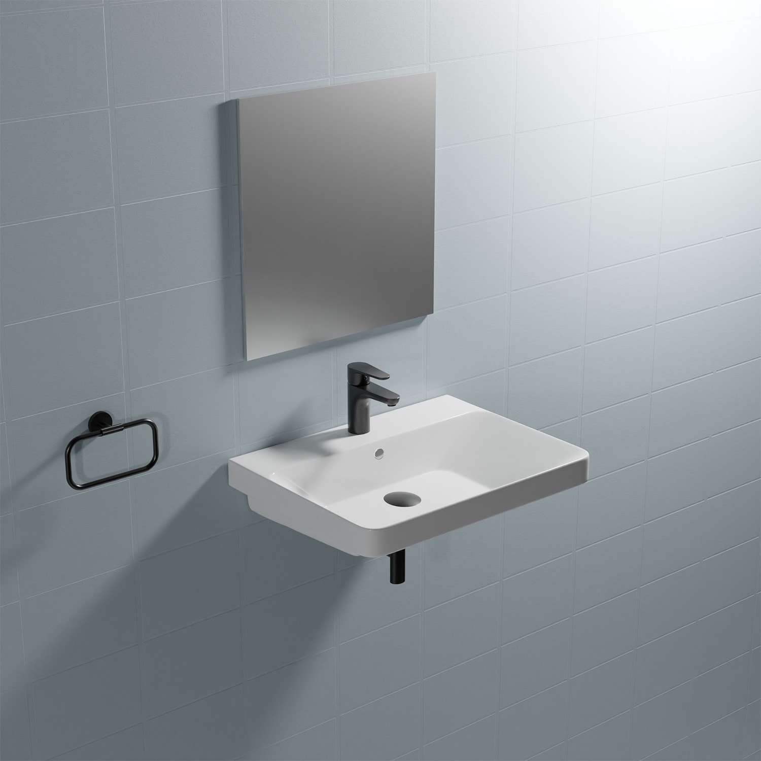 WS Bath Collections LUXURY 60.00 WG Bath-Sink - View #4