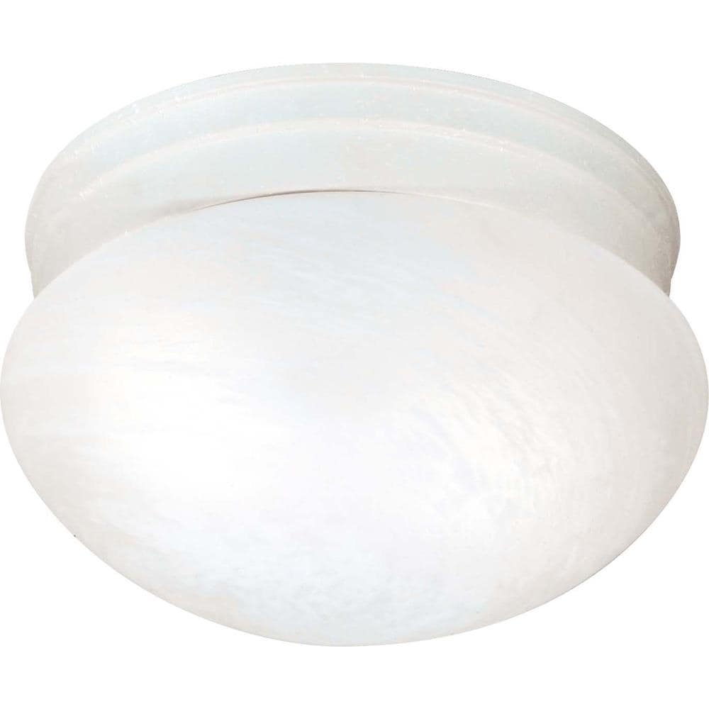  LW2637 1-Light 2-in Textured White Semi-flush Mount Light