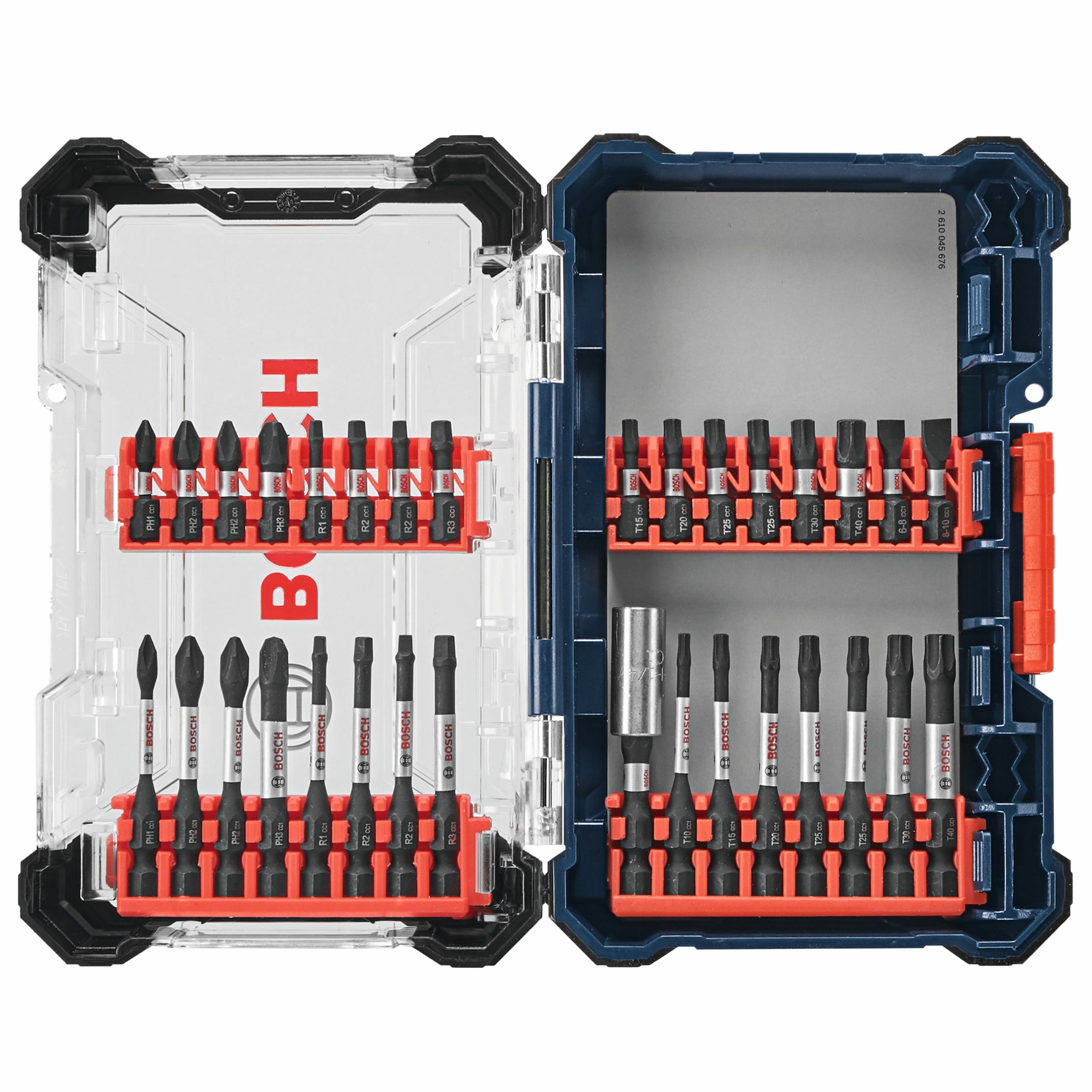 Bosch DrivenSet Impact Driver Bit (32-Piece) in the Impact Driver Bits  department at