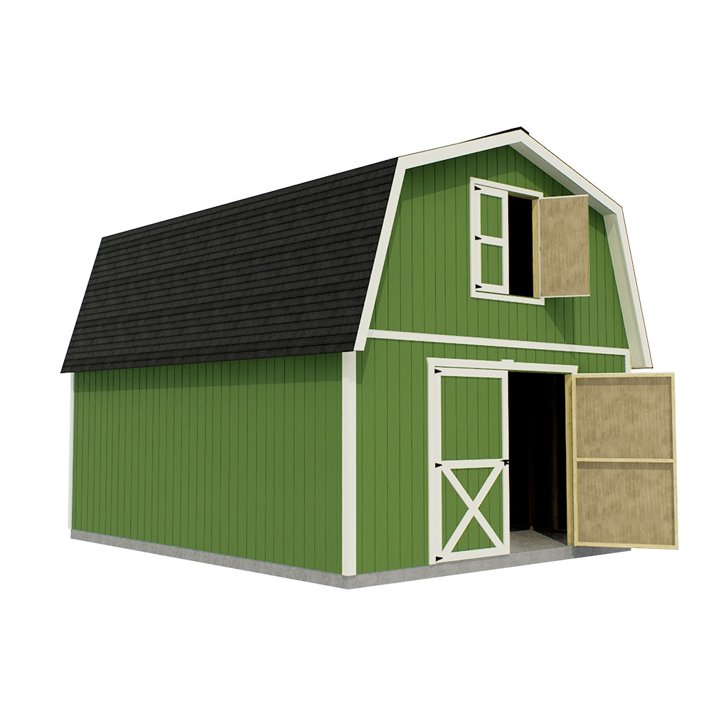 Best Barns ROANOKE1620 Wood-Storage-Buildings - View #2