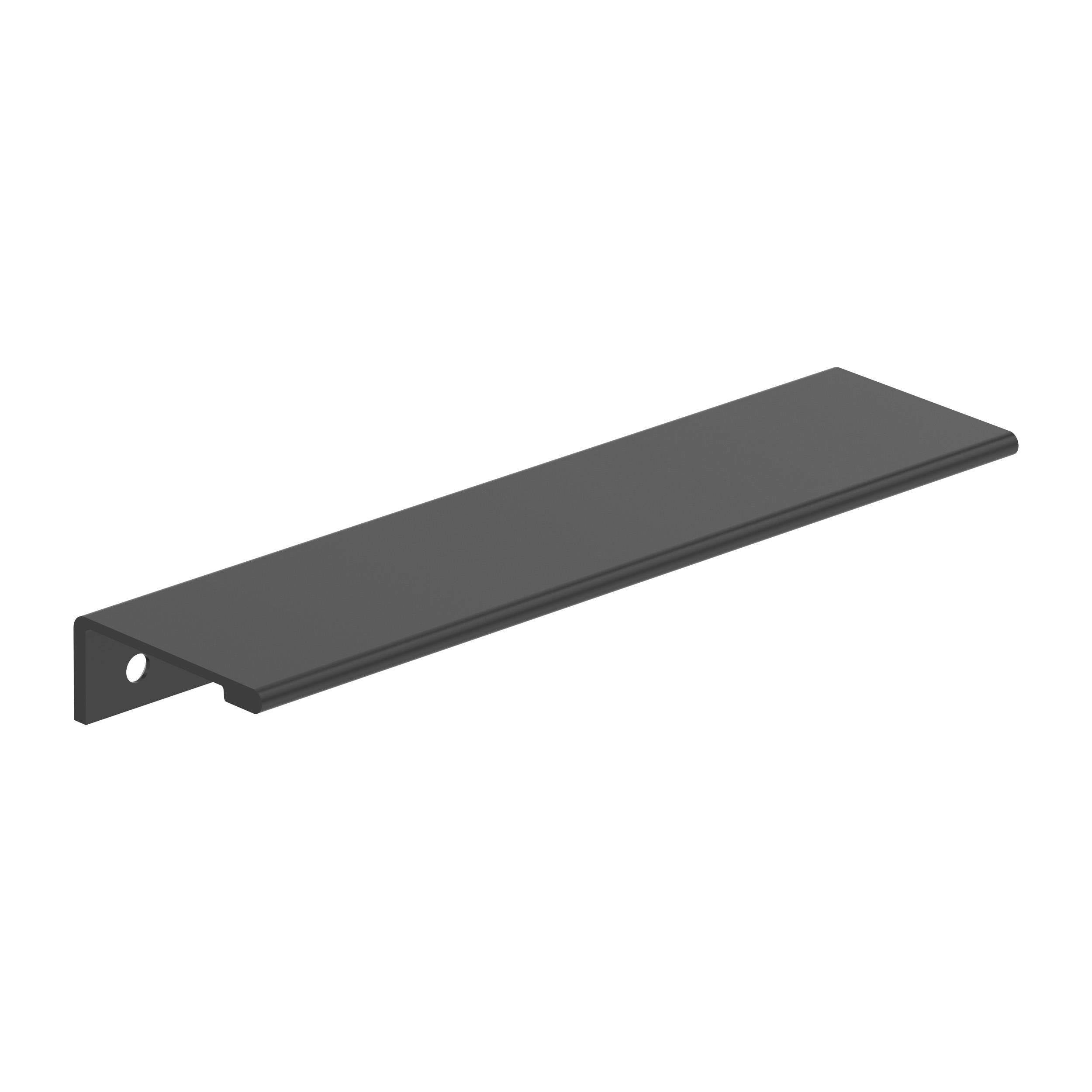 Amerock 10VMP37194MB Streamline II 5-1/4-in , 132mm Center to Center Matte Black Rectangular Edge 10 -Pack