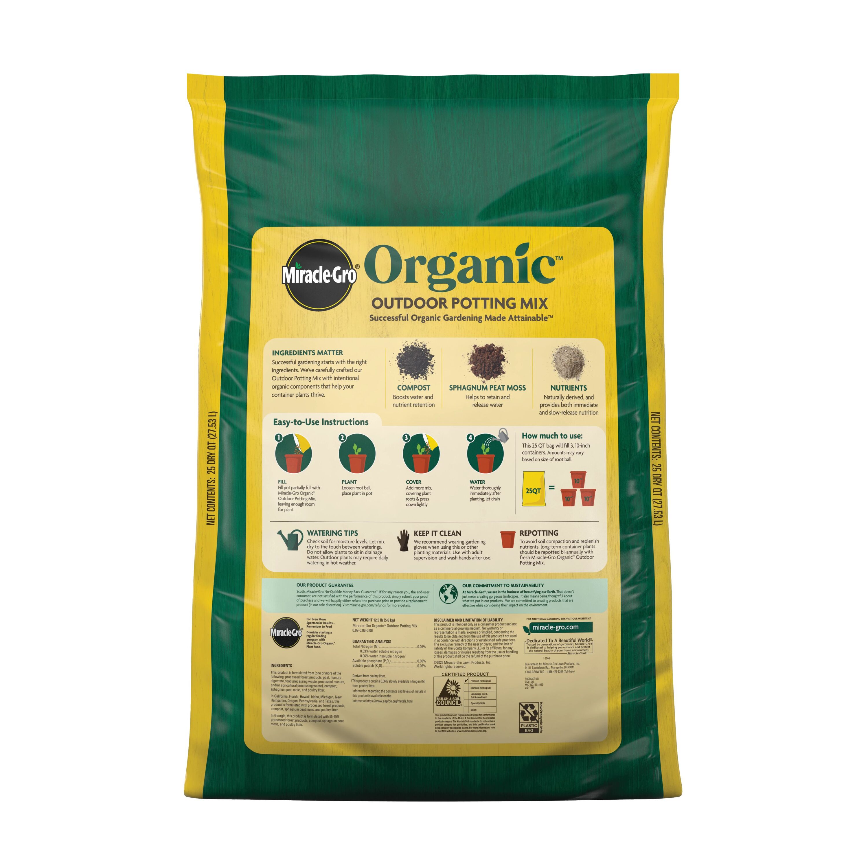 Miracle-Gro 71281430 Garden-Soil-Soil-Amendments - View #12