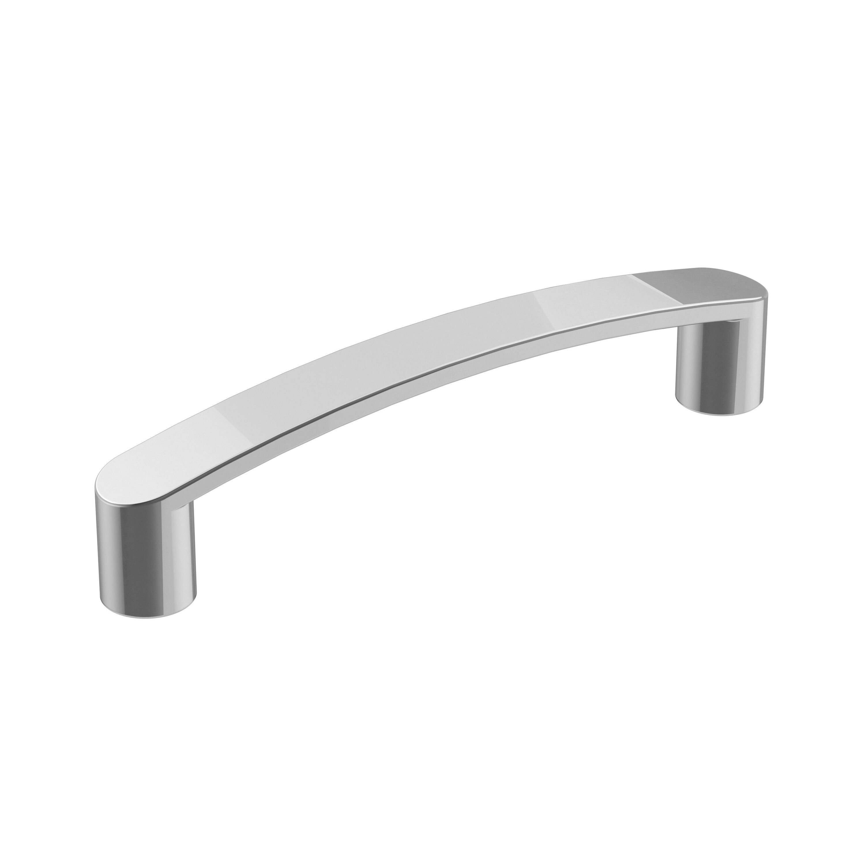 Amerock BP3689926 Rift 3-3/4-in , 96mm Center to Center Polished Chrome Arch Handle Drawer Pulls