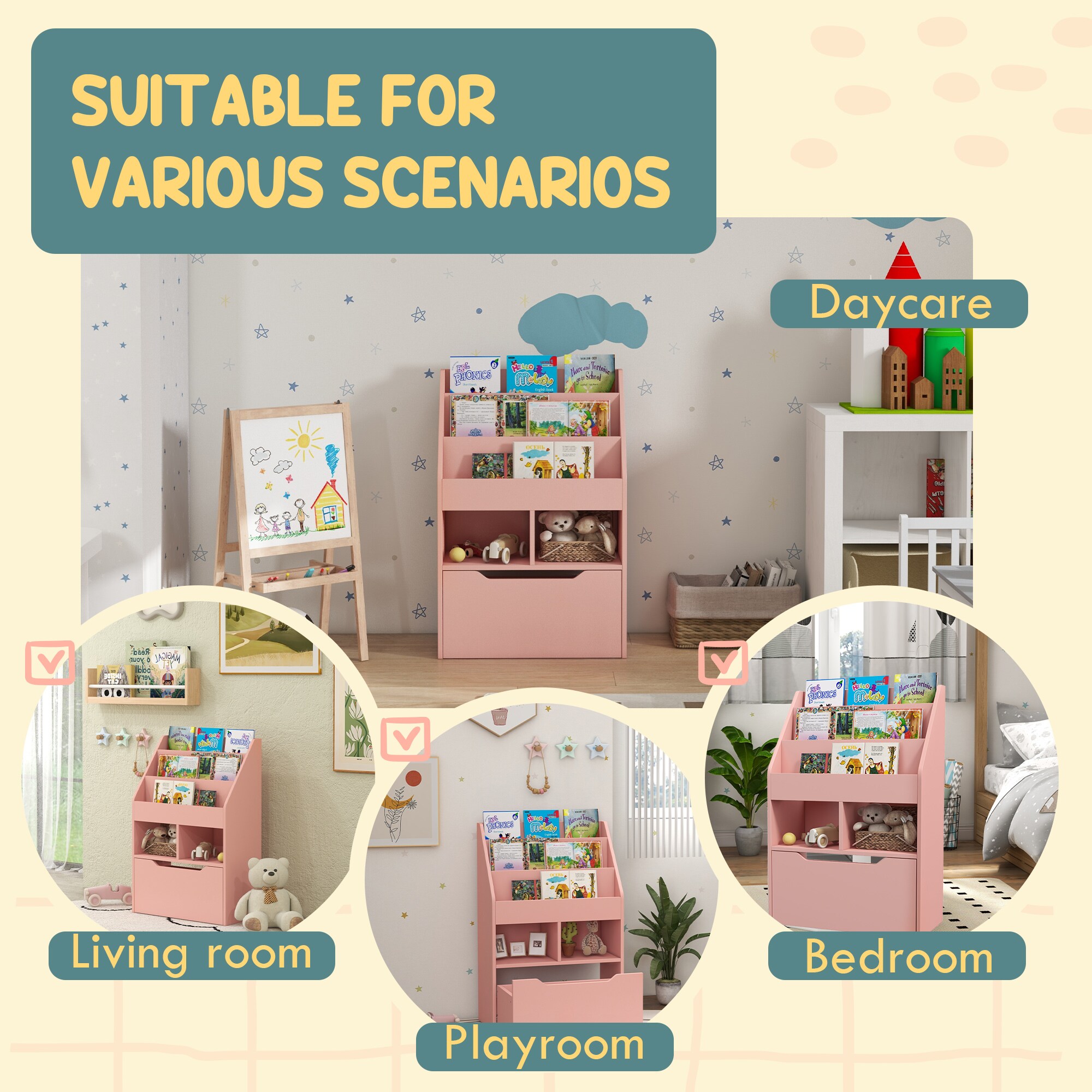 Maocao Hoom JLP217324 Kids-Bookcases - View #9