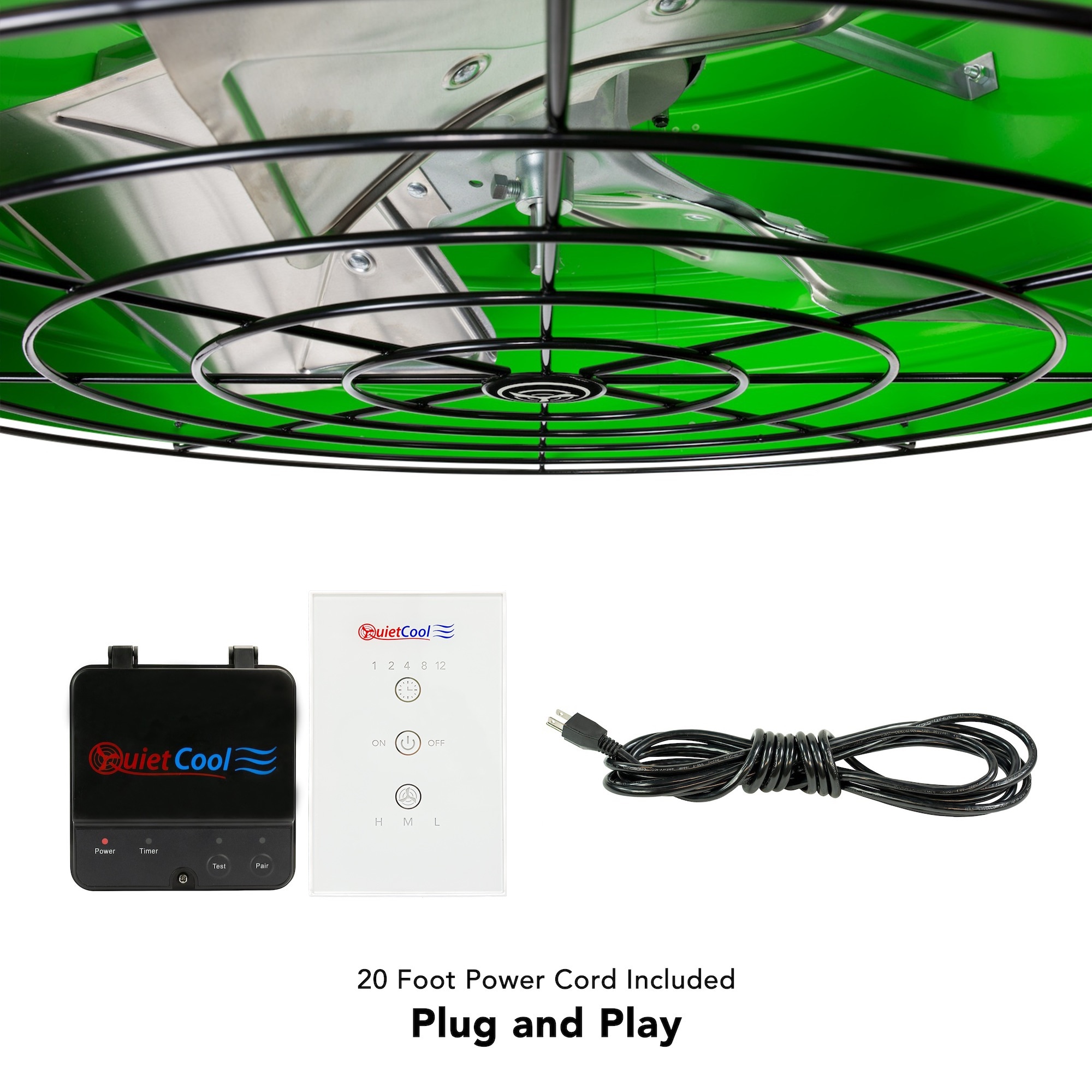 QuietCool QC ES-3100 RF Whole-Houes-Fans - View #2