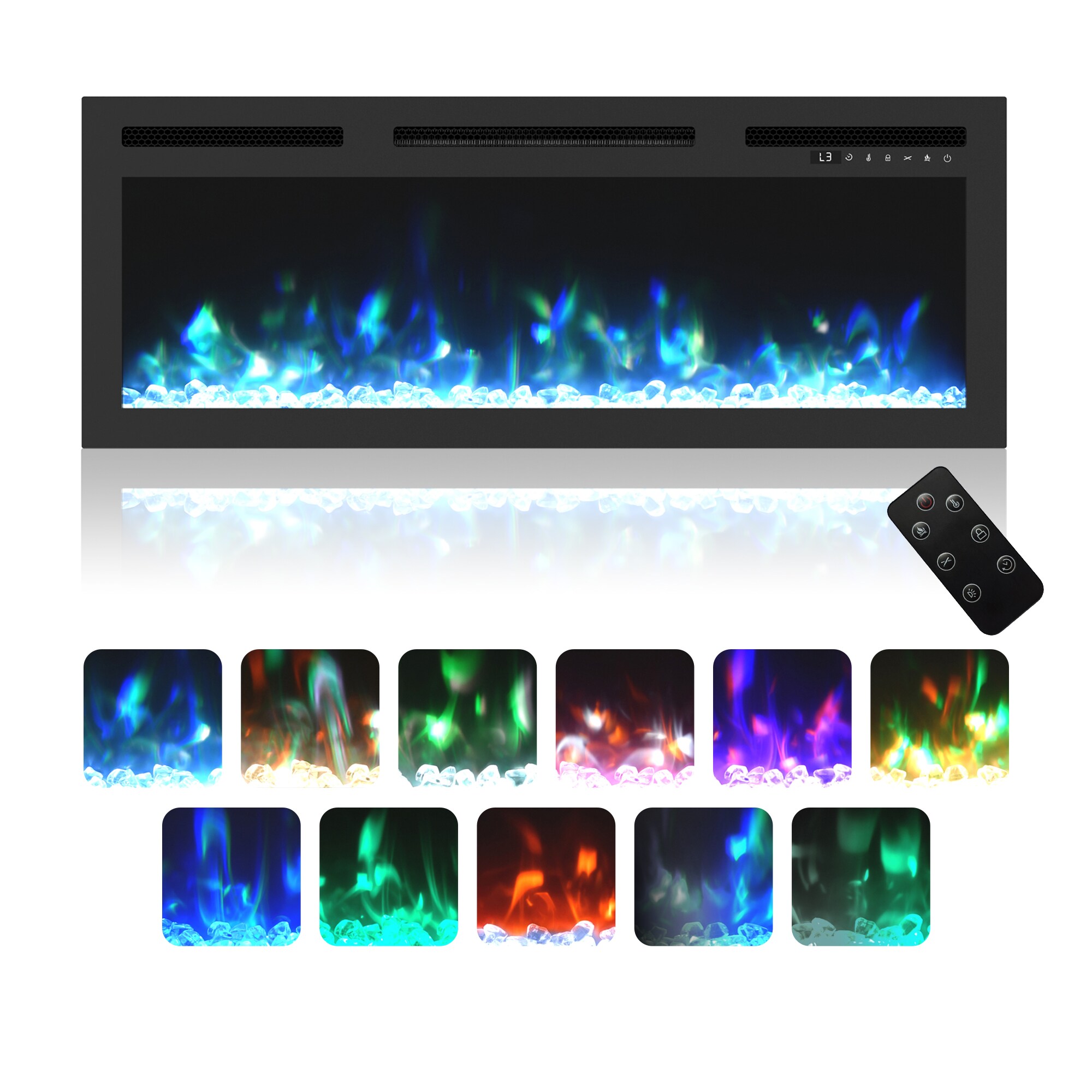 Mondawe MO-ZHX-36-058 Electric-Fireplaces - View #6