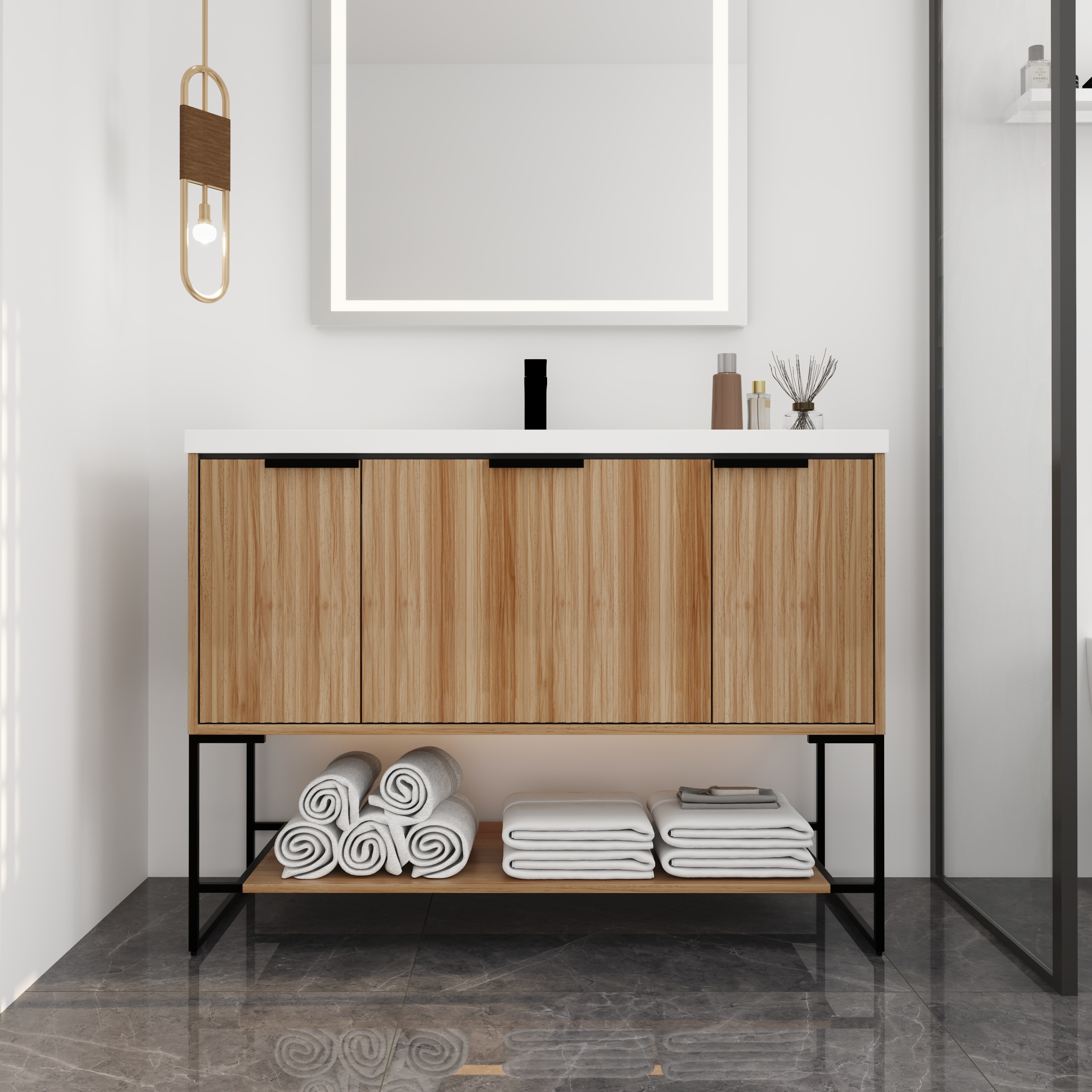 WELLFOR GLEM-51400 Bath-Vanity-Combo - View #3