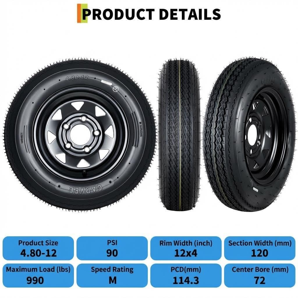 GarveeLife CLJ-E38ZOH16ZHC Ope-Wheels-And-Tires - View #3