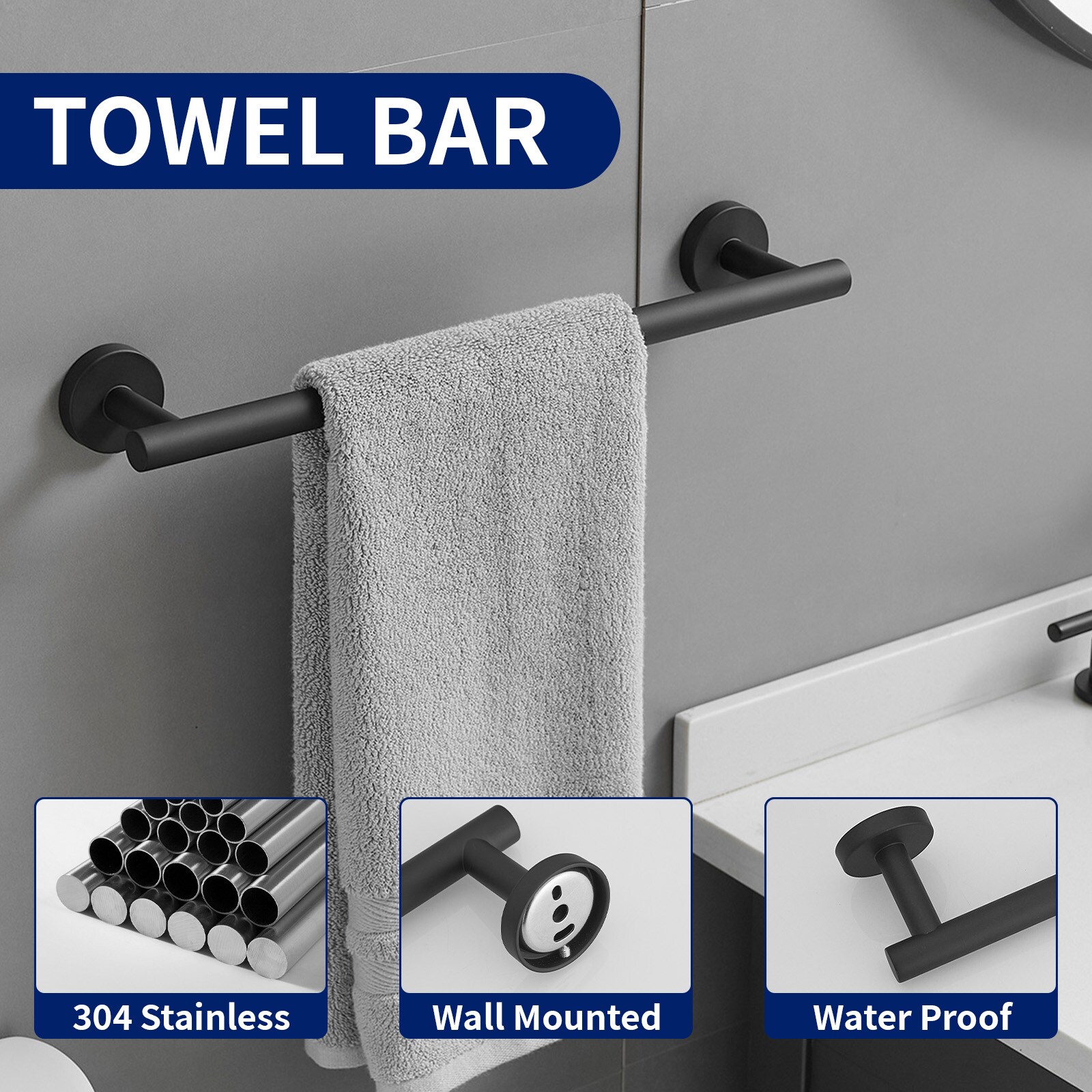 BWE A-91062-B-4 Decorative-Bath-Hardware-Kits - View #3
