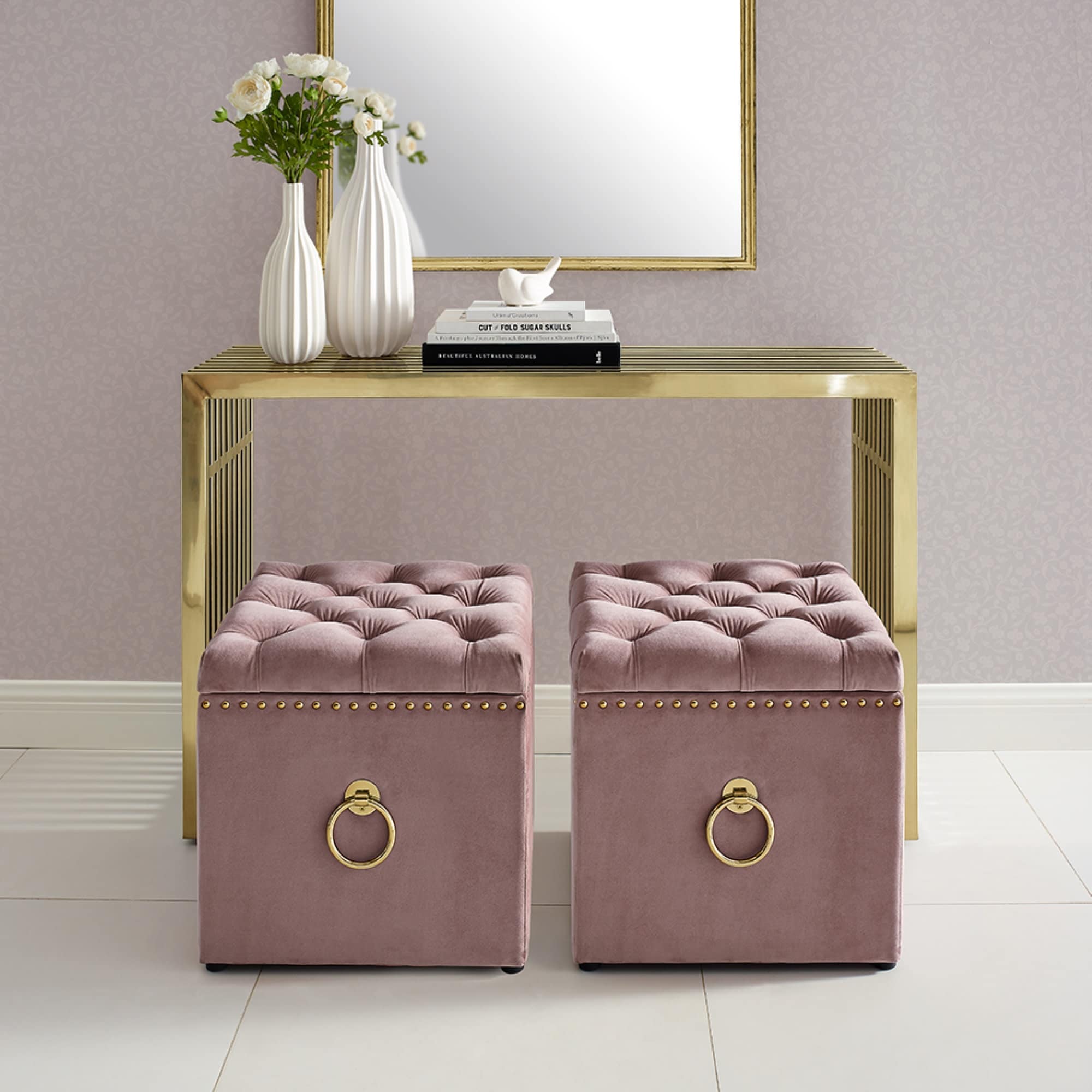 Inspired Home SO82-02BH-LS Indoor-Ottomans - View #2
