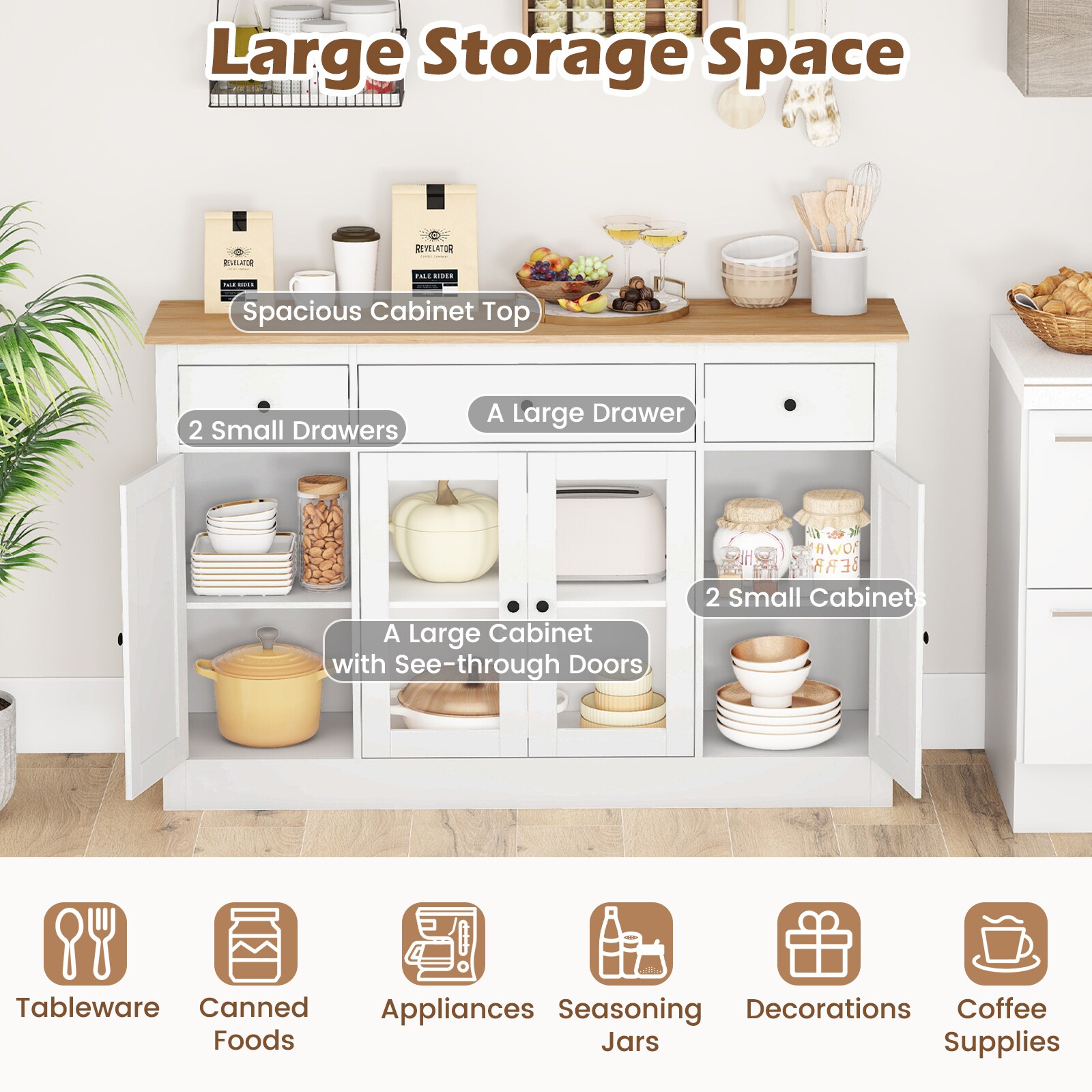 Slickblue D-CO-+HW75475CK Dining-Kitchen-Storarge - View #7