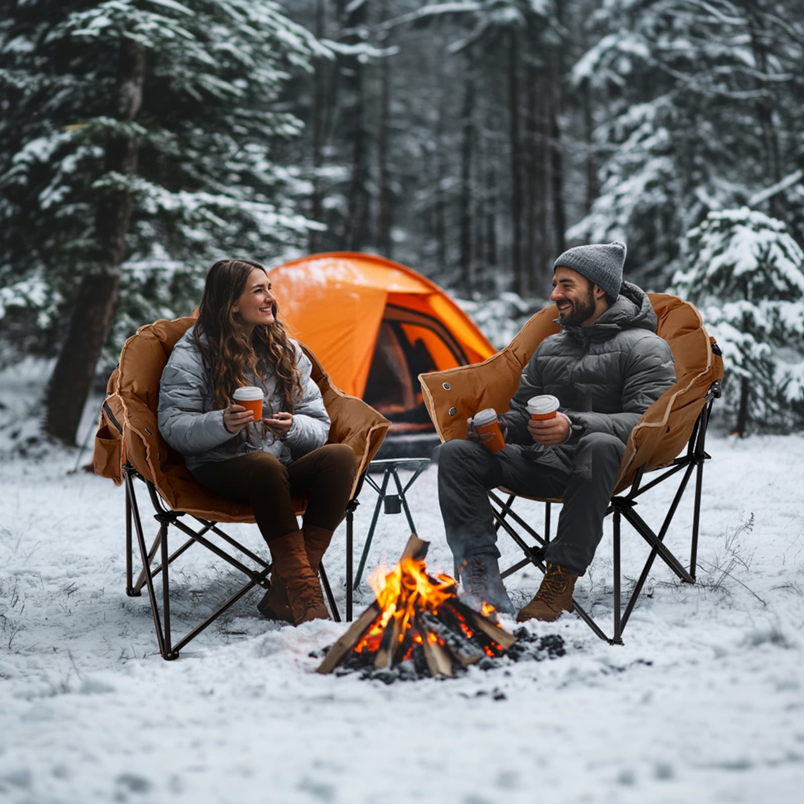 Esazn HWLYY-Y-BROWN-H-LYU Beach-Camping-Chairs - View #8