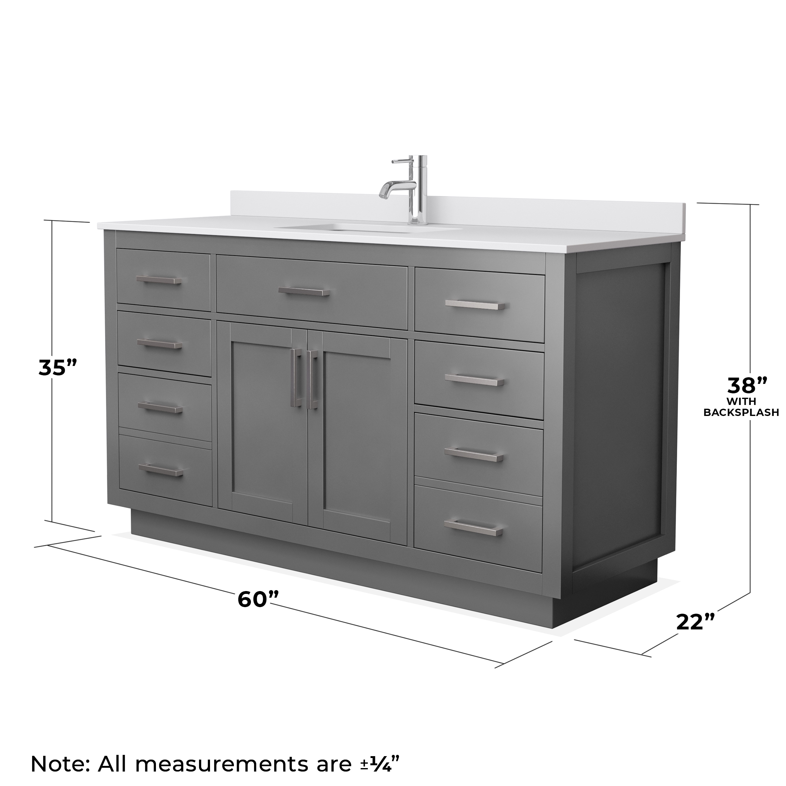 Wyndham Collection Sheffield 60-in Espresso Single Sink Bathroom Vanity with Ivory Natural Marble Top