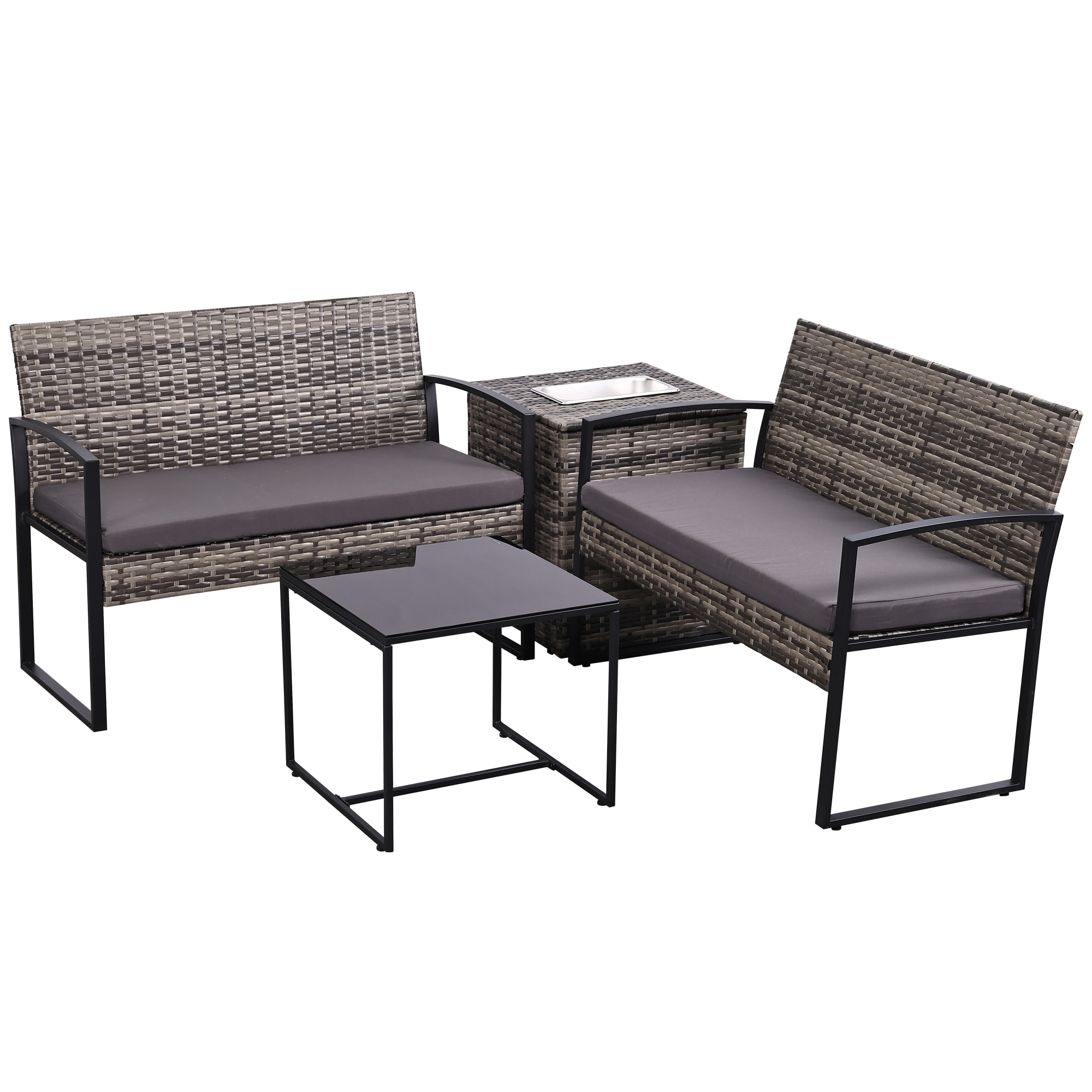 EarlGrove LS-GAOBAR0034 Patio-Conversation-Sets - View #2