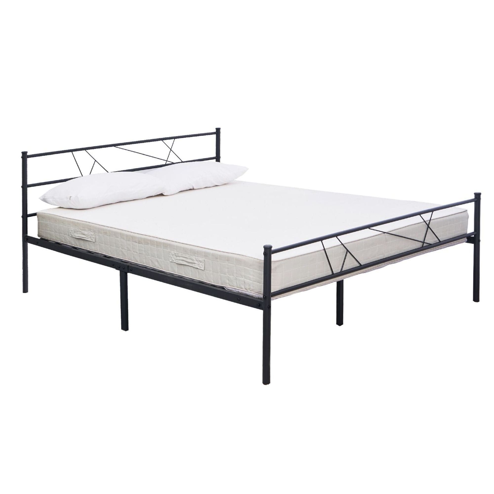JASMODER W130049627 Black Full Composite Platform Bed with Storage