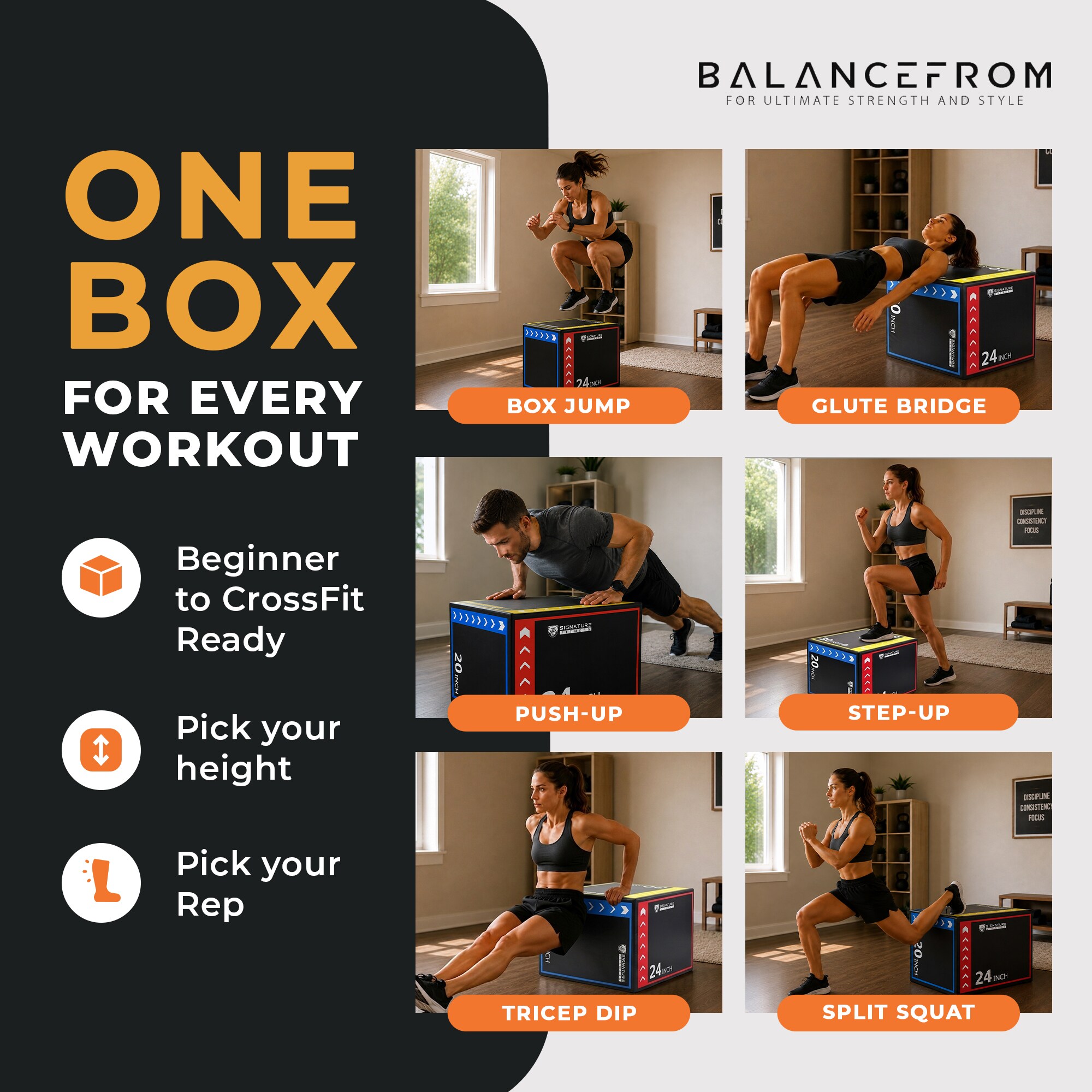 Balancefrom BFJB-3HH Balance-Exercise-Platforms - View #5