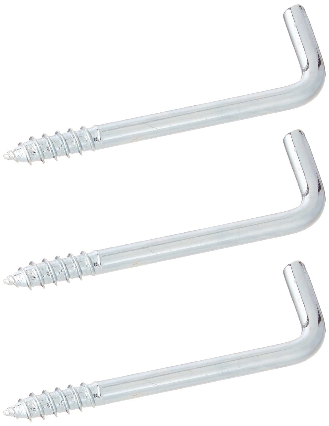 National Hardware  N120-337 Square Bend Hooks Zinc Plated #106 2-5/8
