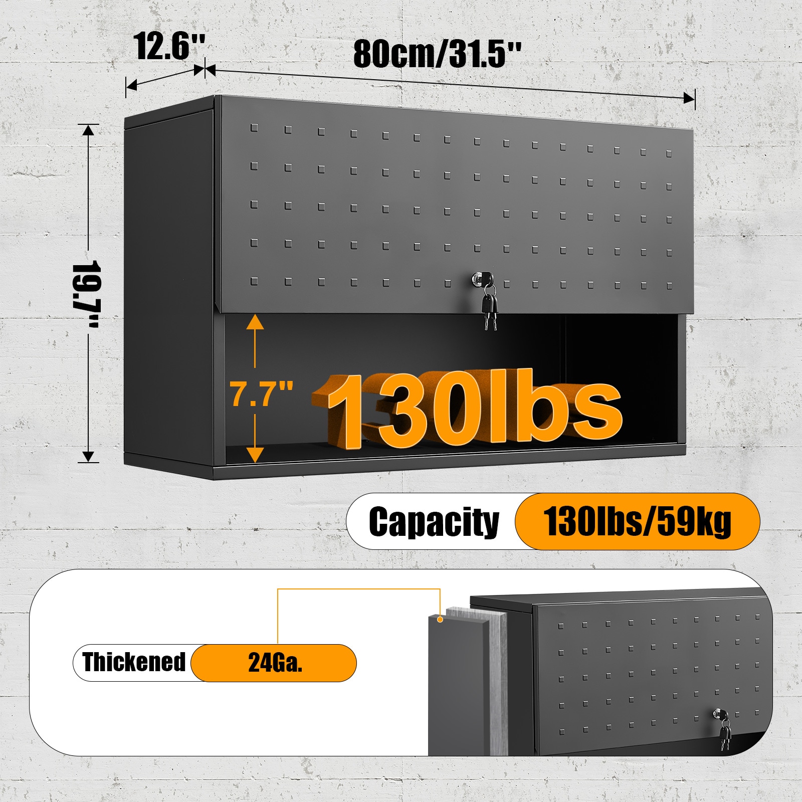 LTMATE LSKJD-ETFD-KFB Utility-Storage-Cabinets - View #3