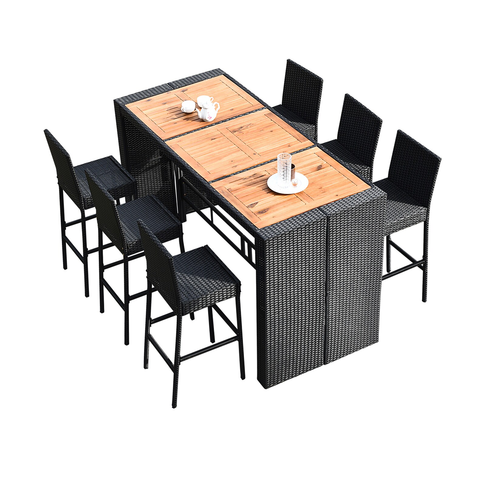 Forclover HBV-8663B Patio-Dining-Sets - View #5