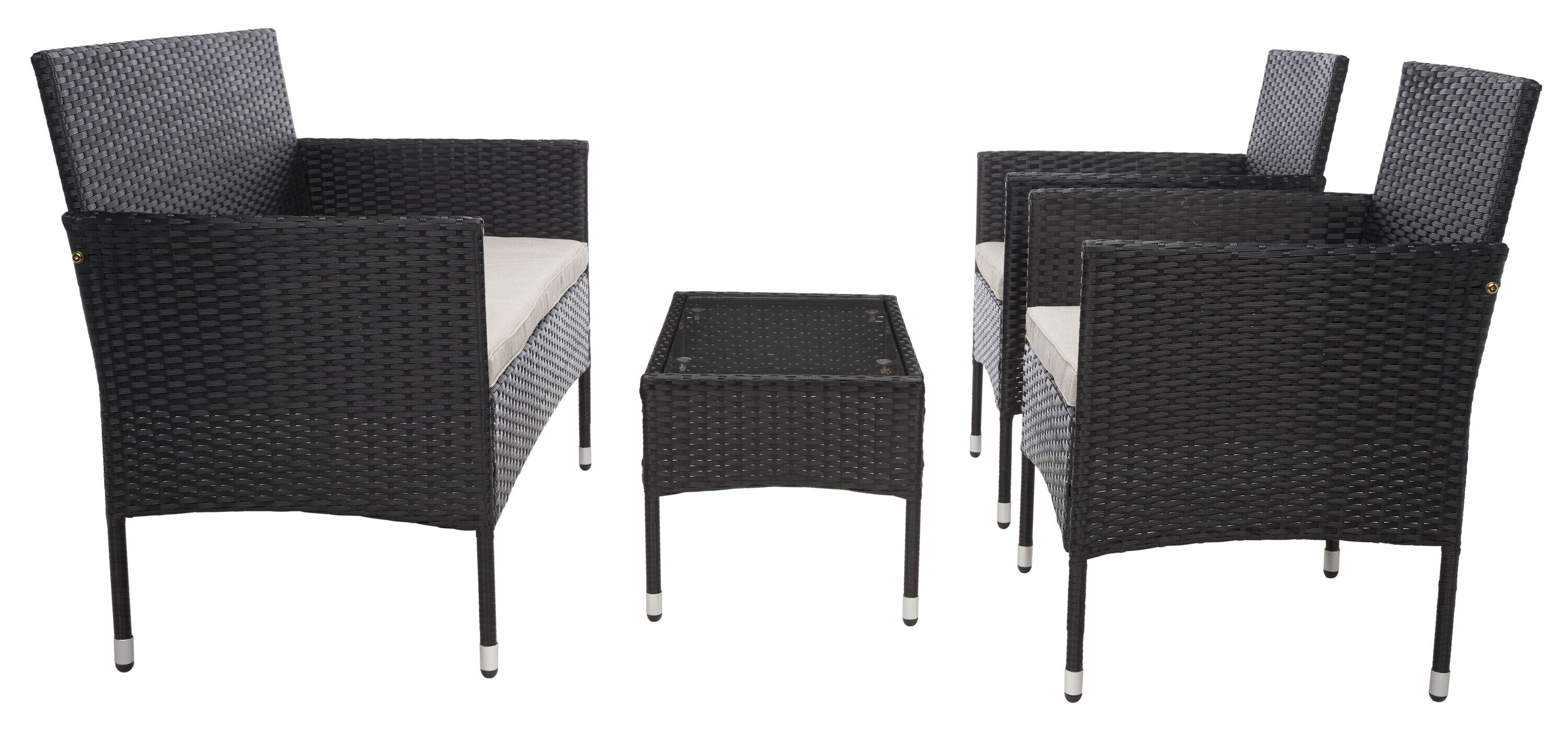 Safavieh PAT7504E Patio-Conversation-Sets - View #11