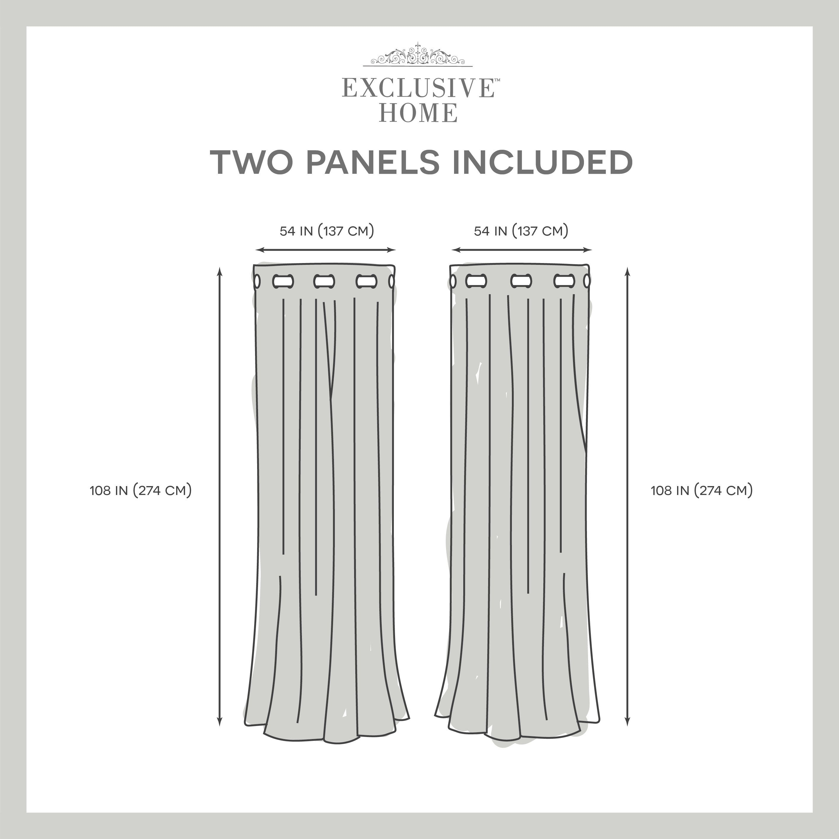 Exclusive Home EH8092-11 2-108G curtains - View #6