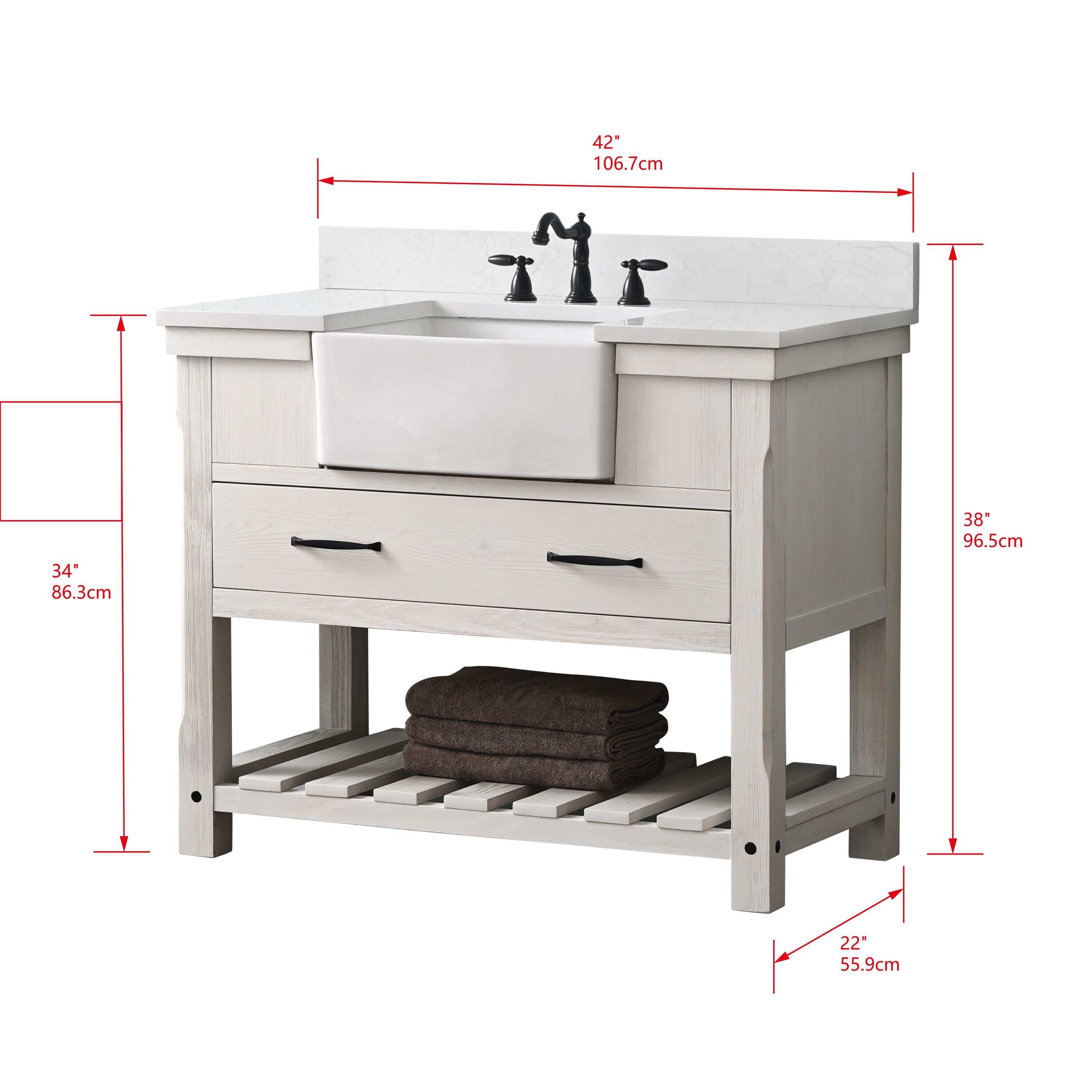 Sudio Design WESLEY-42WW Bath-Vanity-Combo - View #8