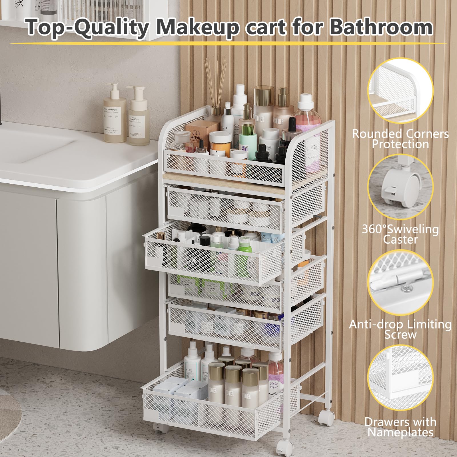 FurniFusion L-HZC-5 Vanity-Stools - View #12