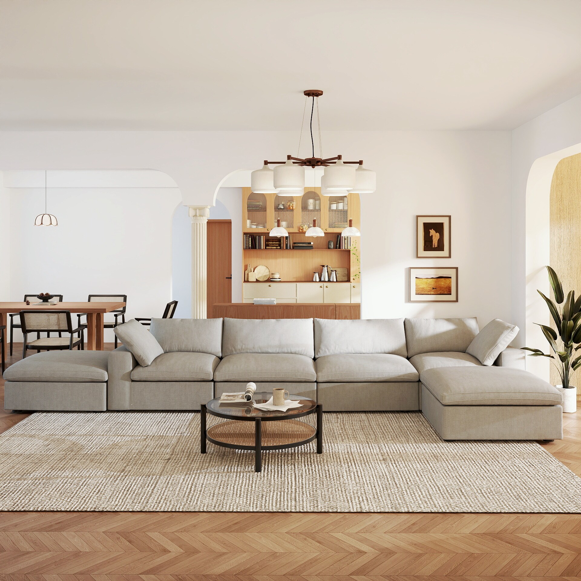 BuotiqHom DH-S4+2-121LG Sofas-Loveseats - View #5