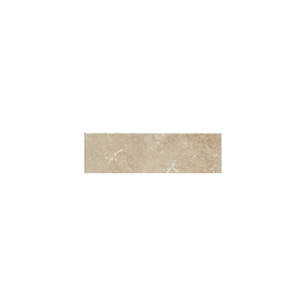 American Olean Pozzalo Manor Gray Ceramic Bullnose Tile (3-in x 3-in)