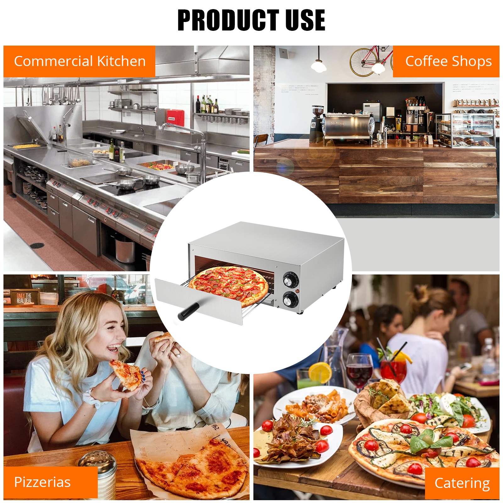 Garvee 09GXFCHBNL-HXYY-821 Outdoor-Pizza-Ovens - View #6