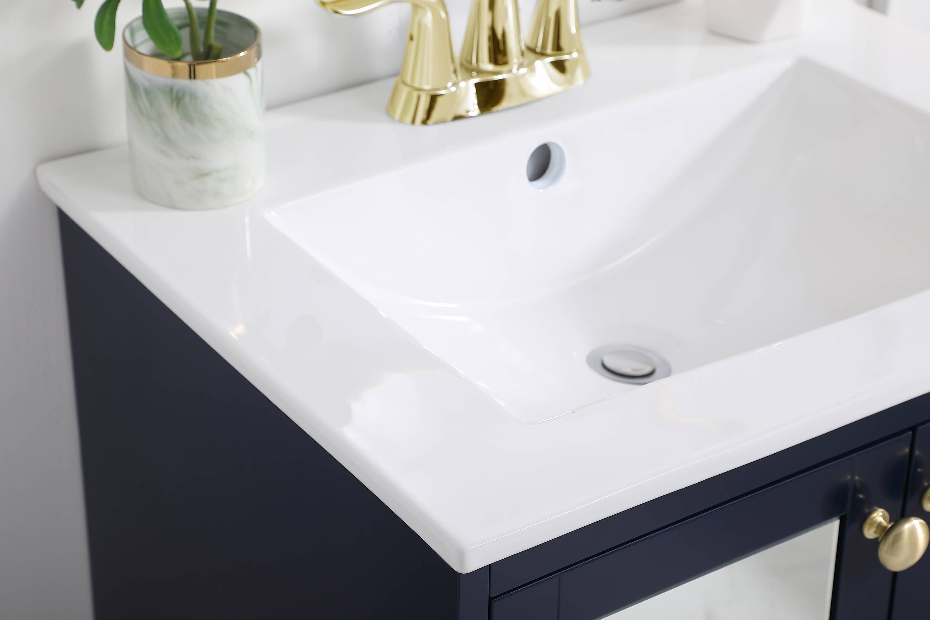 Elegant Decor HF6303MRBL Bath-Vanity-Combo - View #6