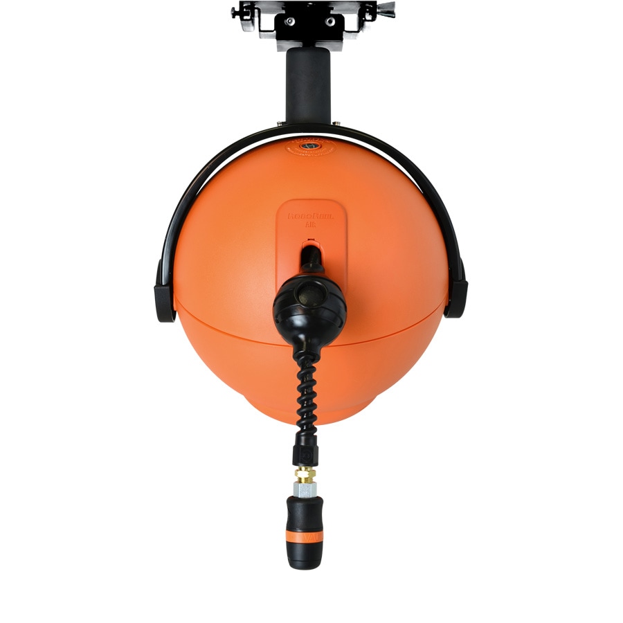 RoboReel Ceiling Mount Air Hose Reel with 40-ft Hose at