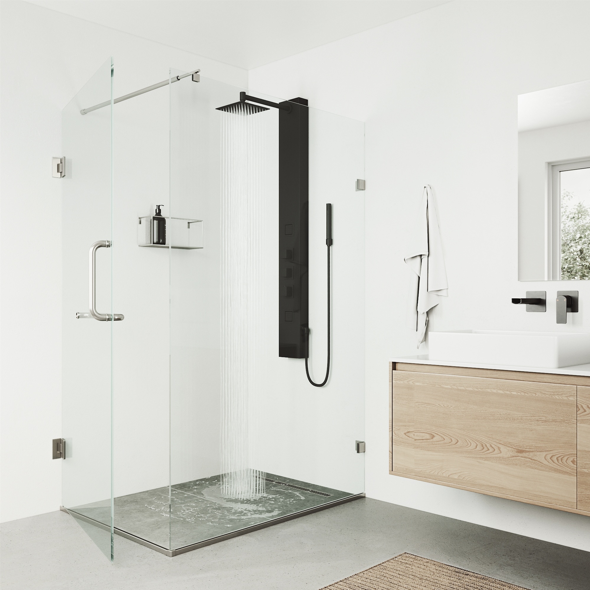 VIGO VG08012MB Showerhead-Bar-Panels - View #6