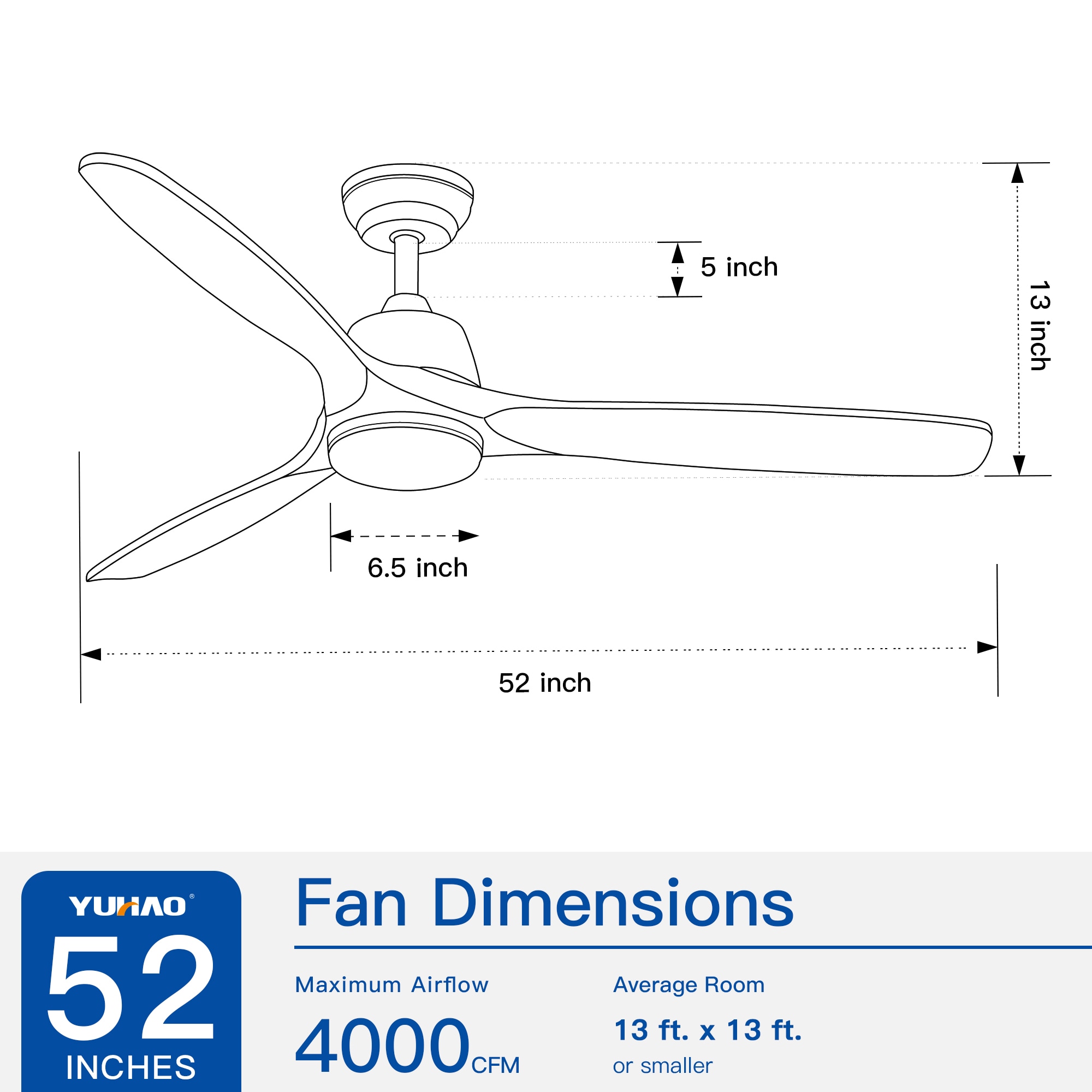 Tinyhomie LW-X-KARL3634 Ceiling-Fans - View #5