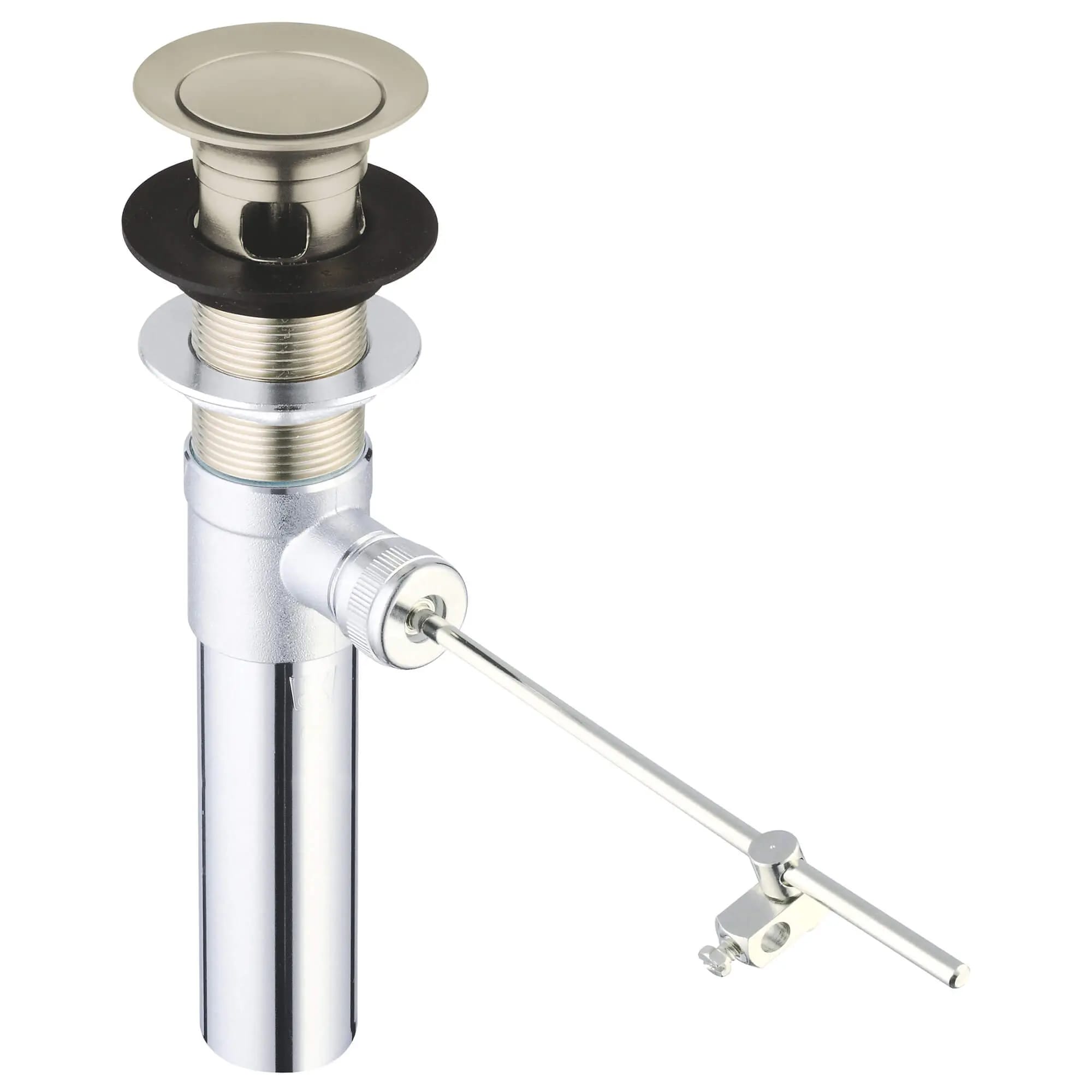GROHE Brushed Nickel Bathroom Sink pop up drain kit