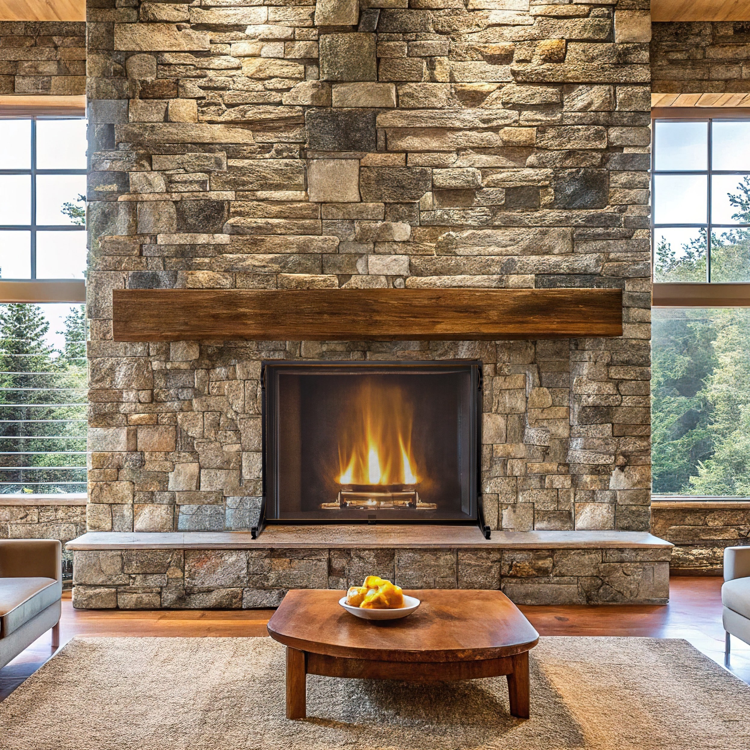 Sureway Home Products S2516BK Fireplace-Screens - View #6