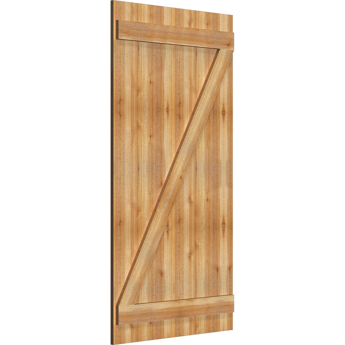 Ekena Millwork RBJ06Z32X061RWR Exterior-Shutters - View #2