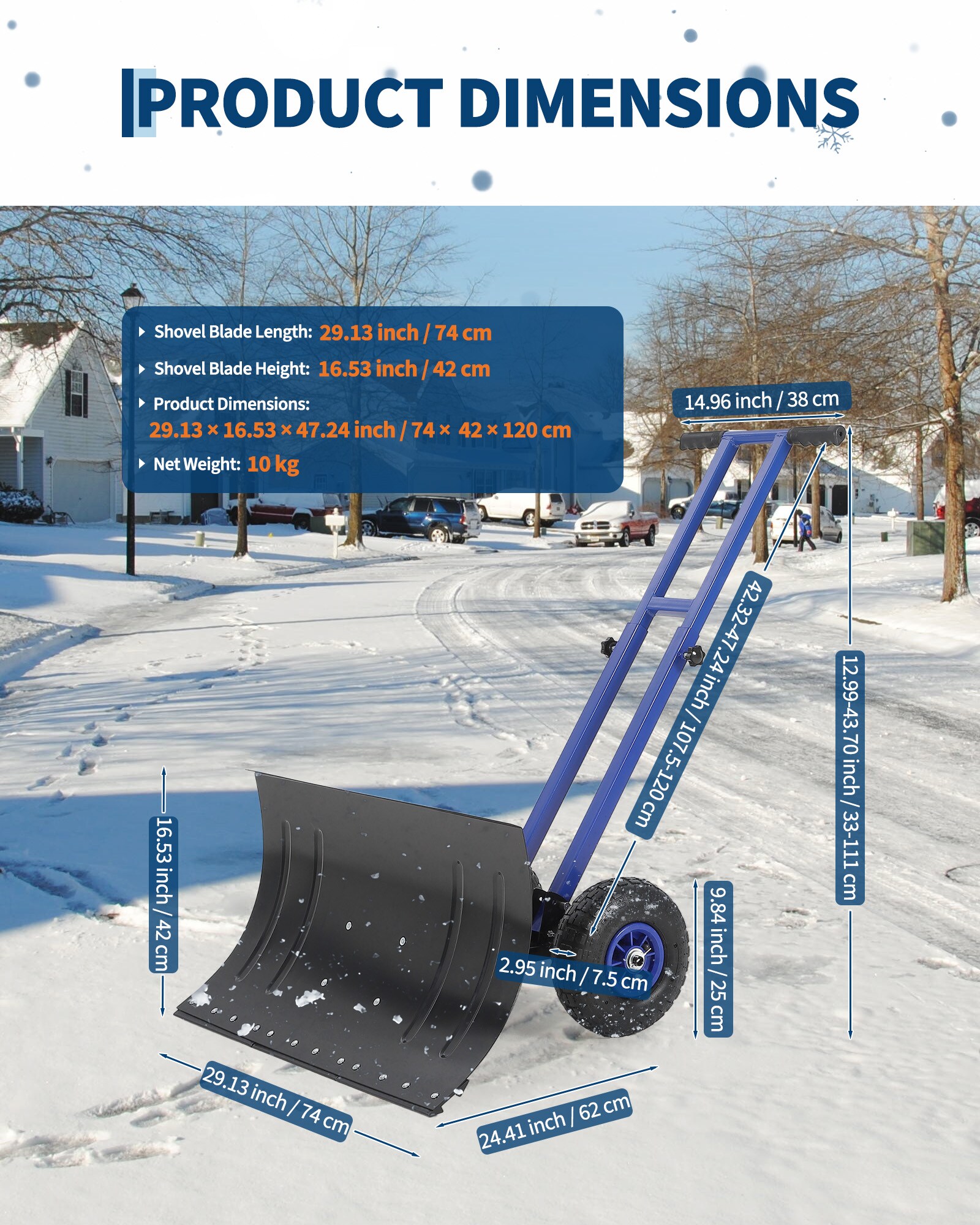 Garvee BYP-Q26FGM57Z Snow-Shovels - View #7