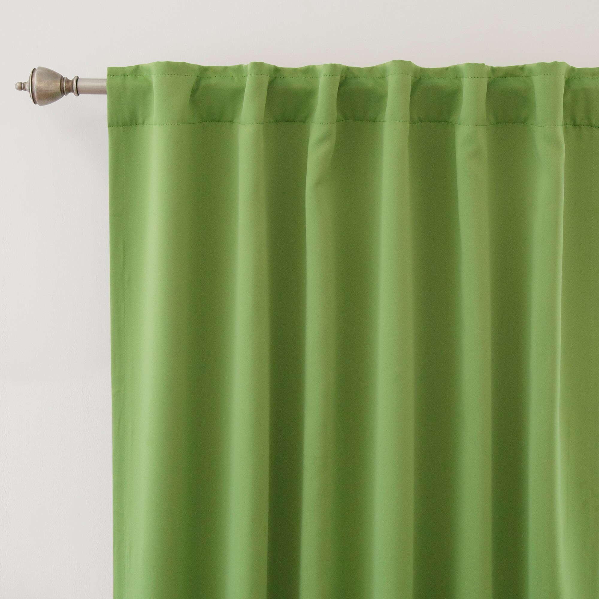 Best Home Fashion SOLID-84-GREEN curtains - View #2