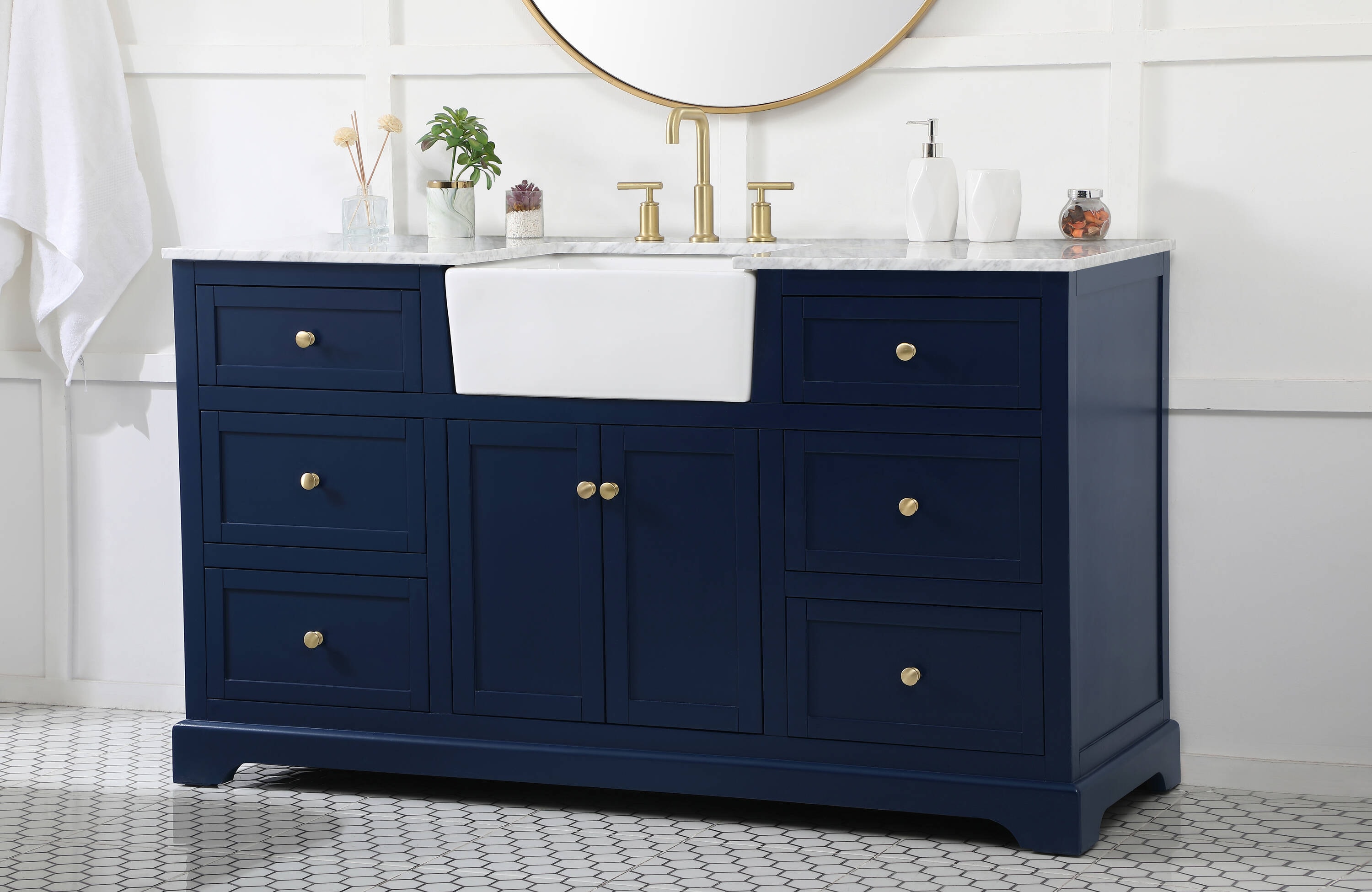 Elegant Decor HF180780BL Bath-Vanity-Combo - View #3