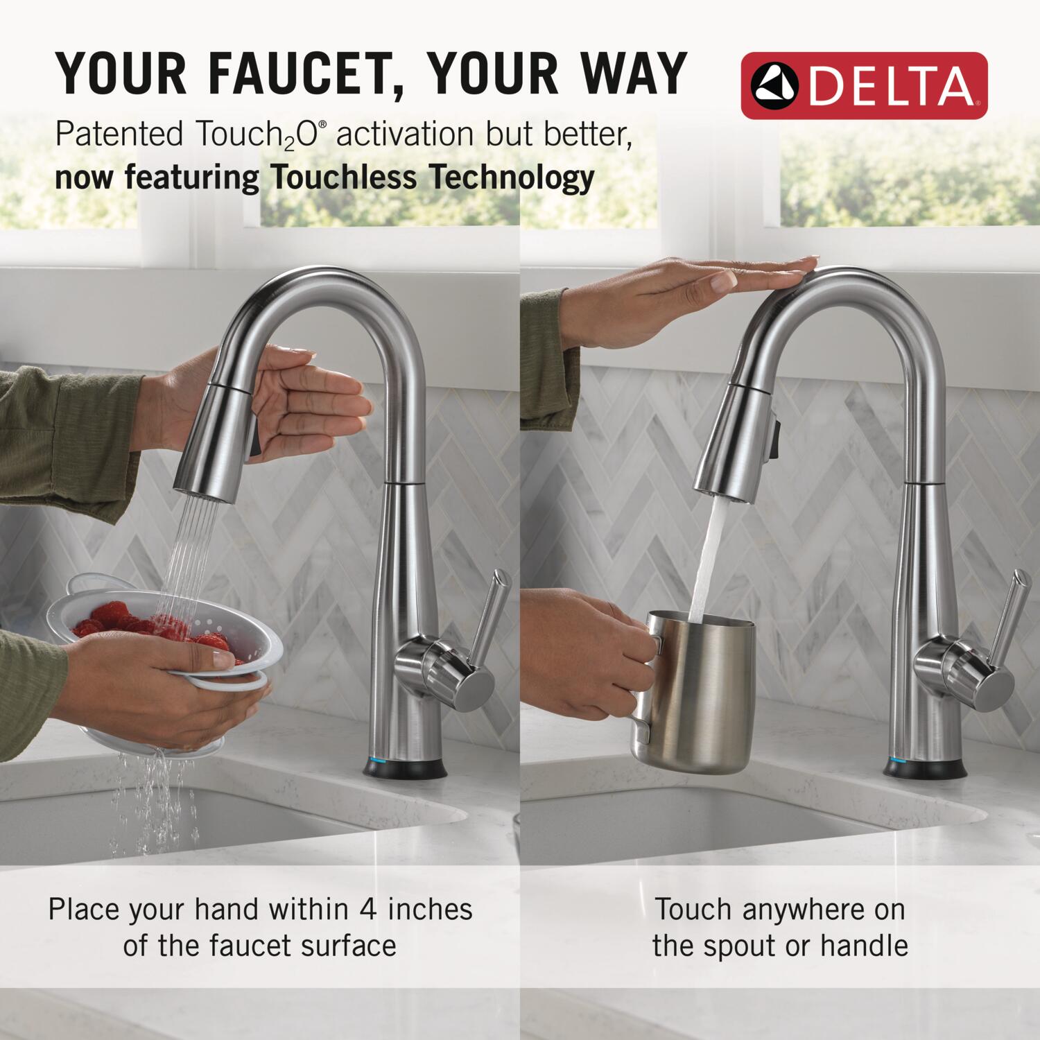 Delta 9913TL-AR-DST Kitchen-Faucets - View #3